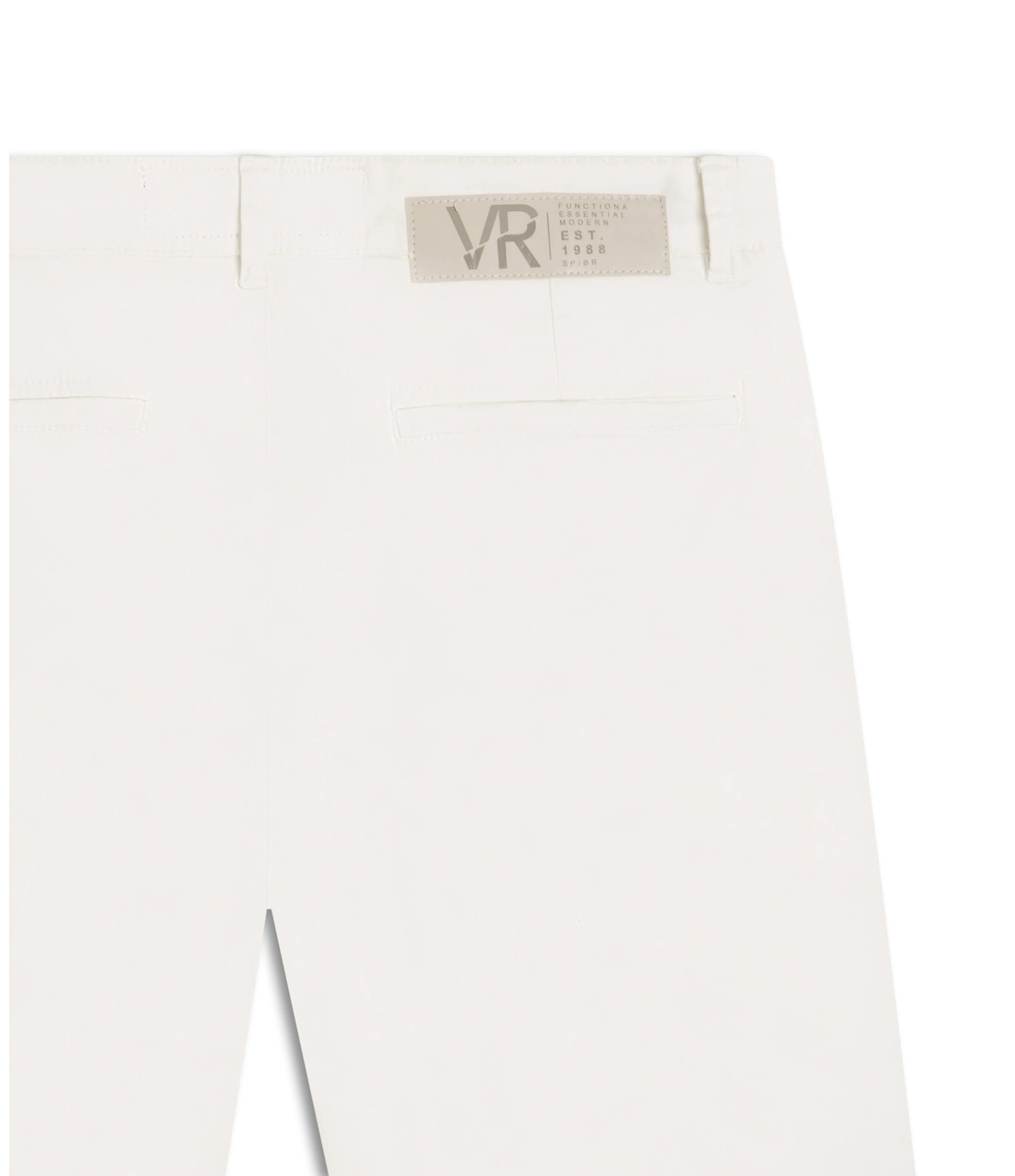 Bermuda Color Twill Power Off White
