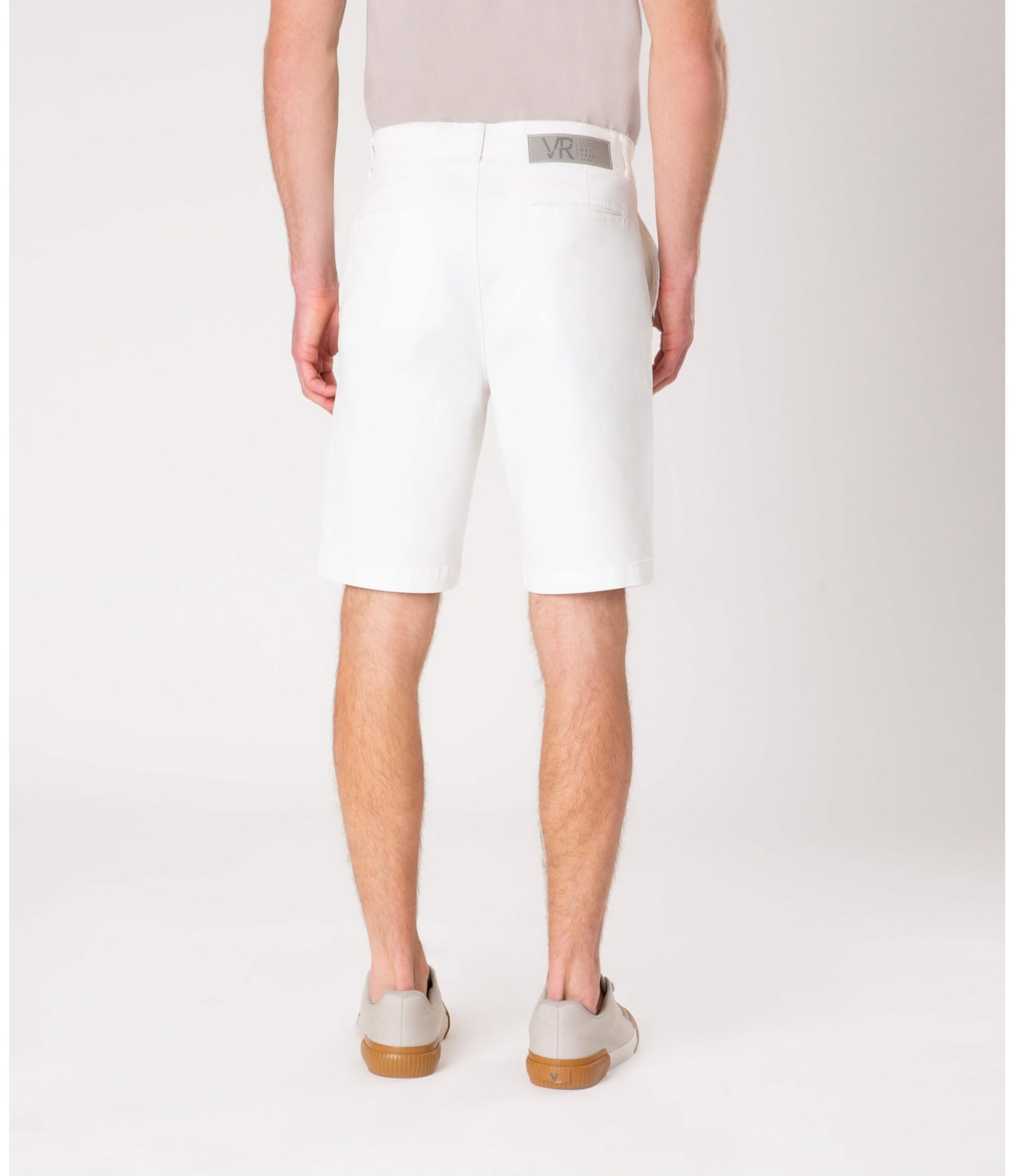 Bermuda Color Twill Power Off White