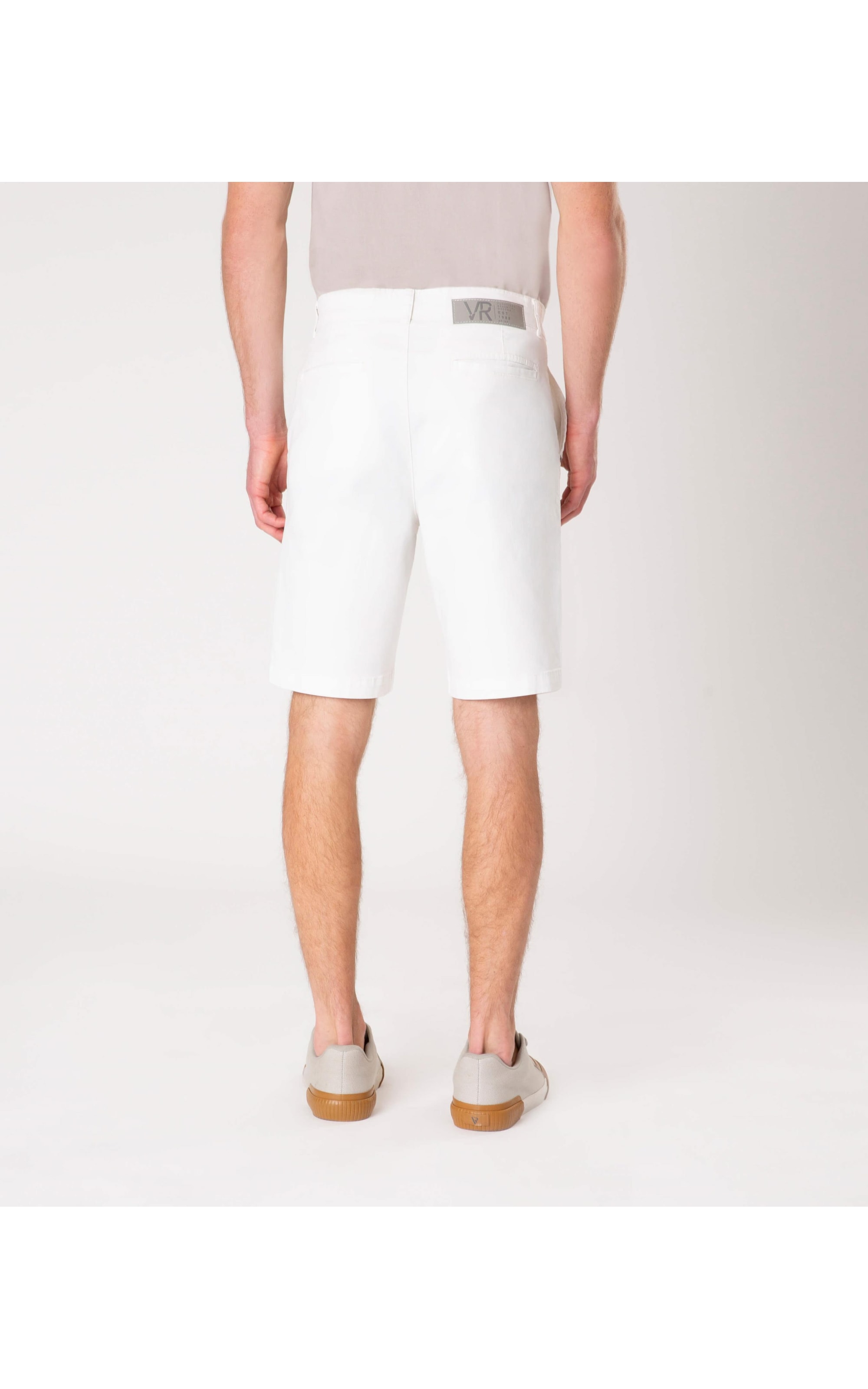 Bermuda Color Twill Power Off White