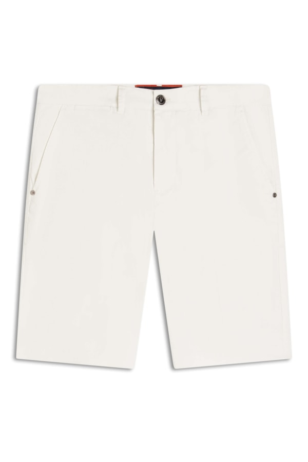 Bermuda Color Twill Power Off White