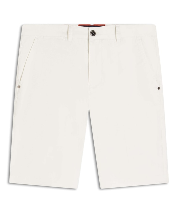 Bermuda Color Twill Power Off White