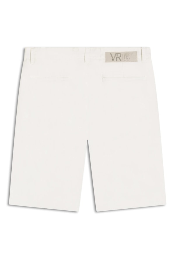 Bermuda Color Twill Power Off White