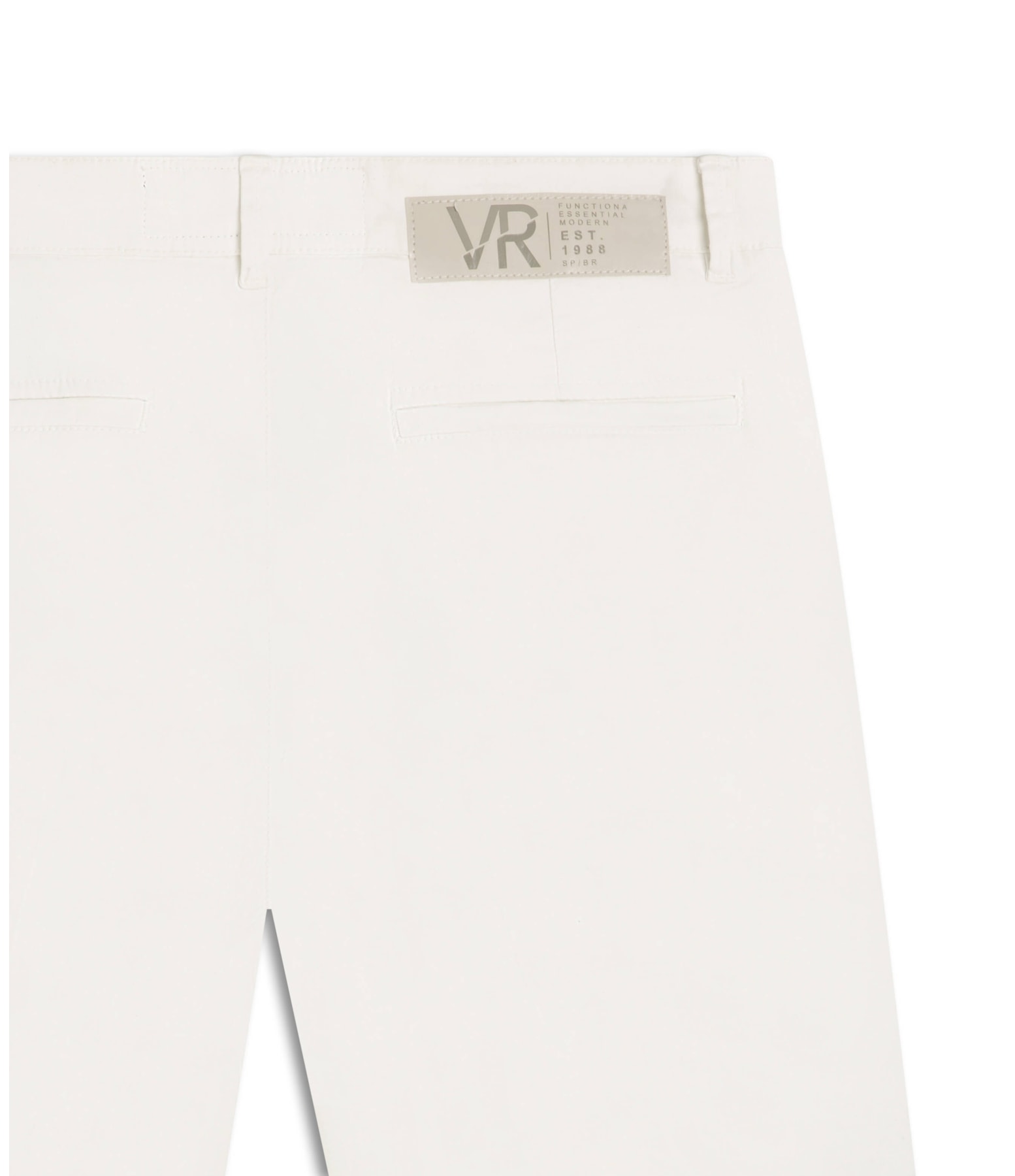 Bermuda Color Twill Power Off White