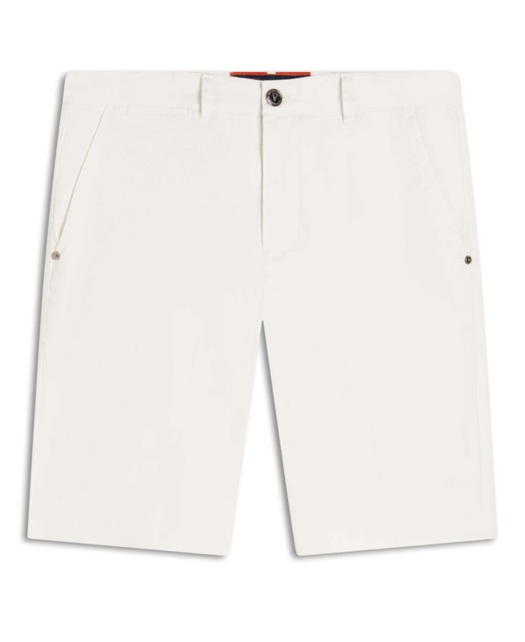 Bermuda Color Twill Power Off White