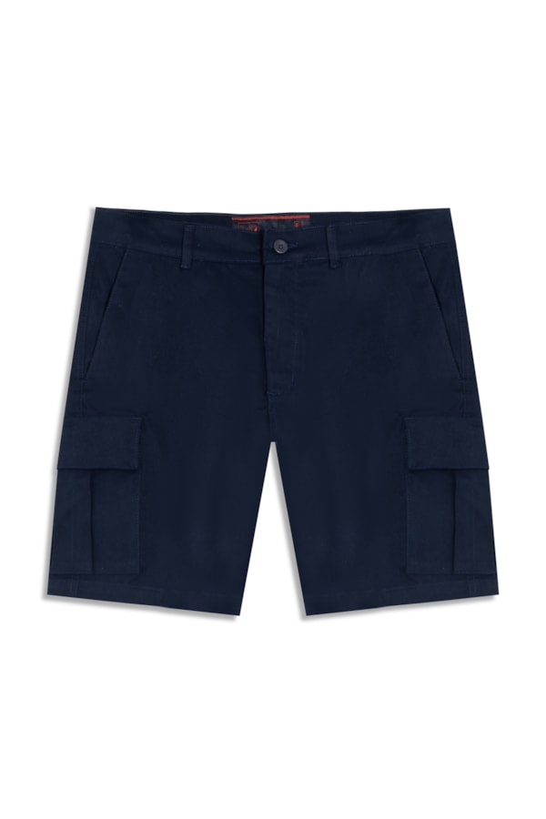 Bermuda Color Twill Pwr Pd Classic Chino Cargo Midnight Blue