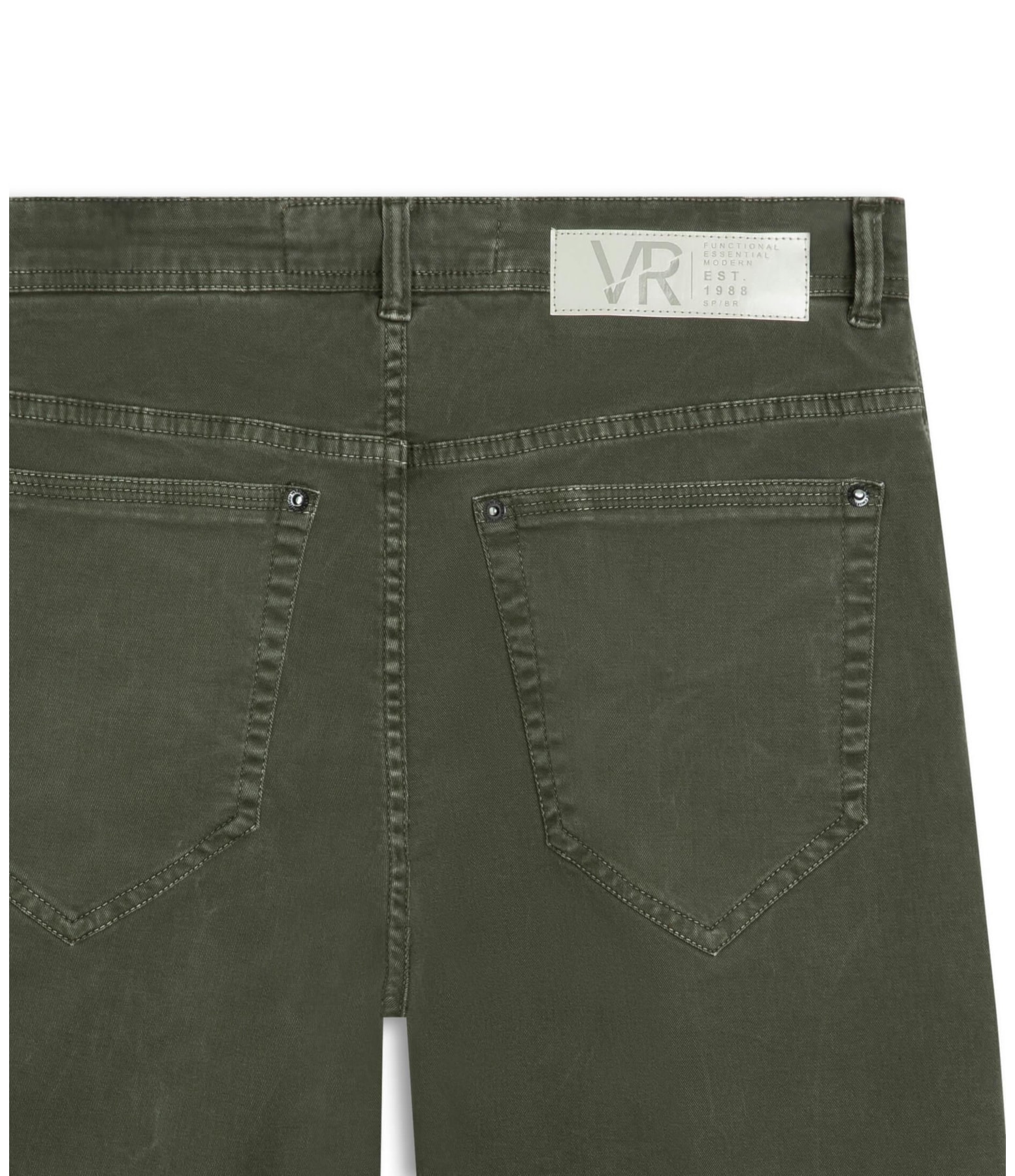 Bermuda Color x Fit Verde Escuro