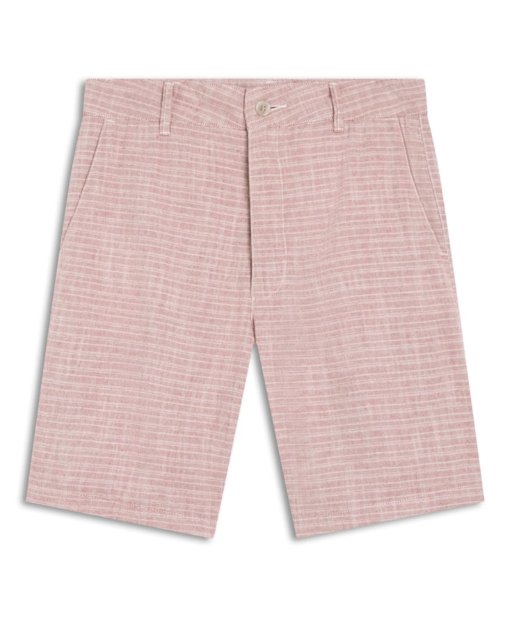 Bermuda Cotton Viscolinho Bordeaux