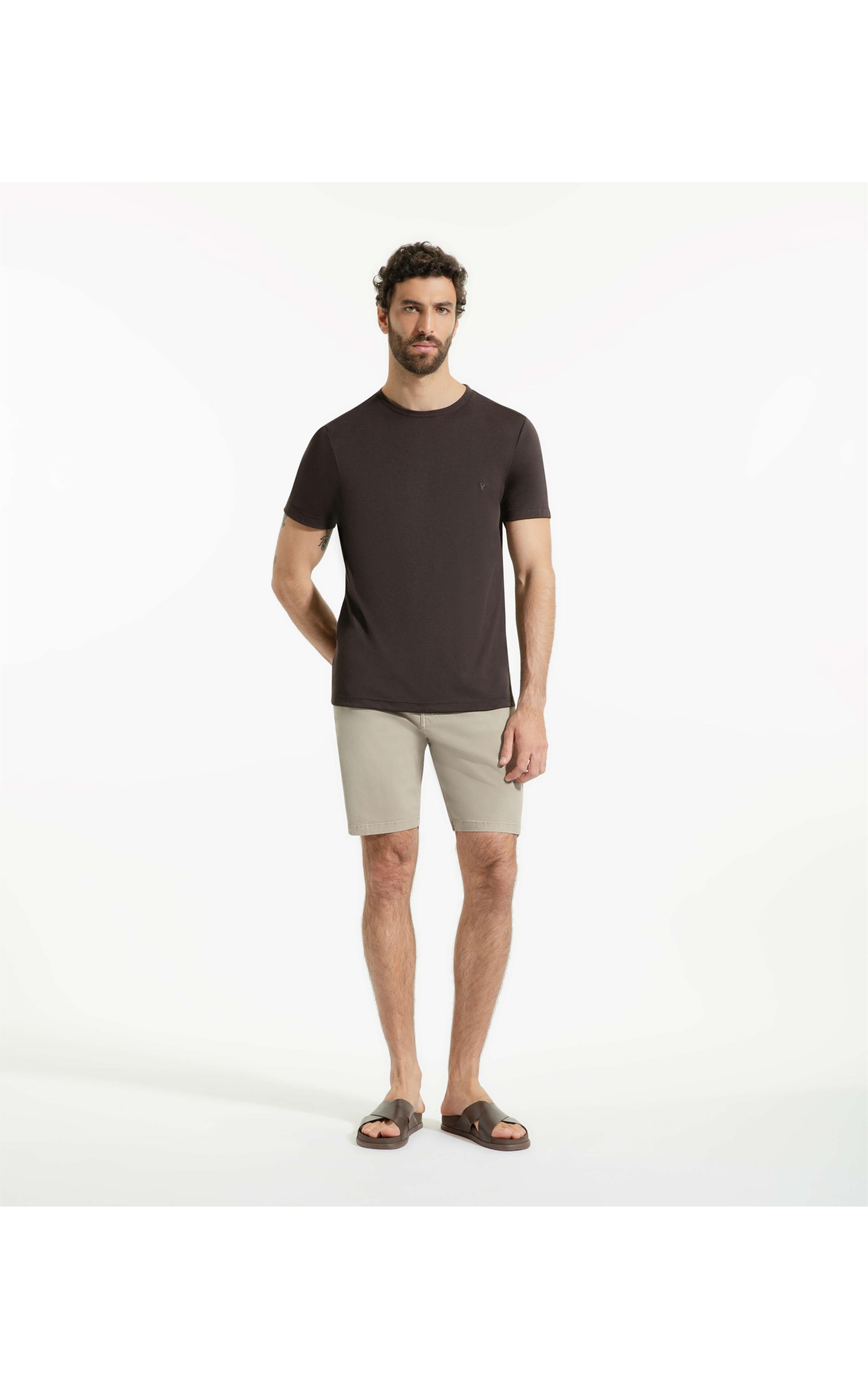 Bermuda Five Pockets Sarja Classic Husk
