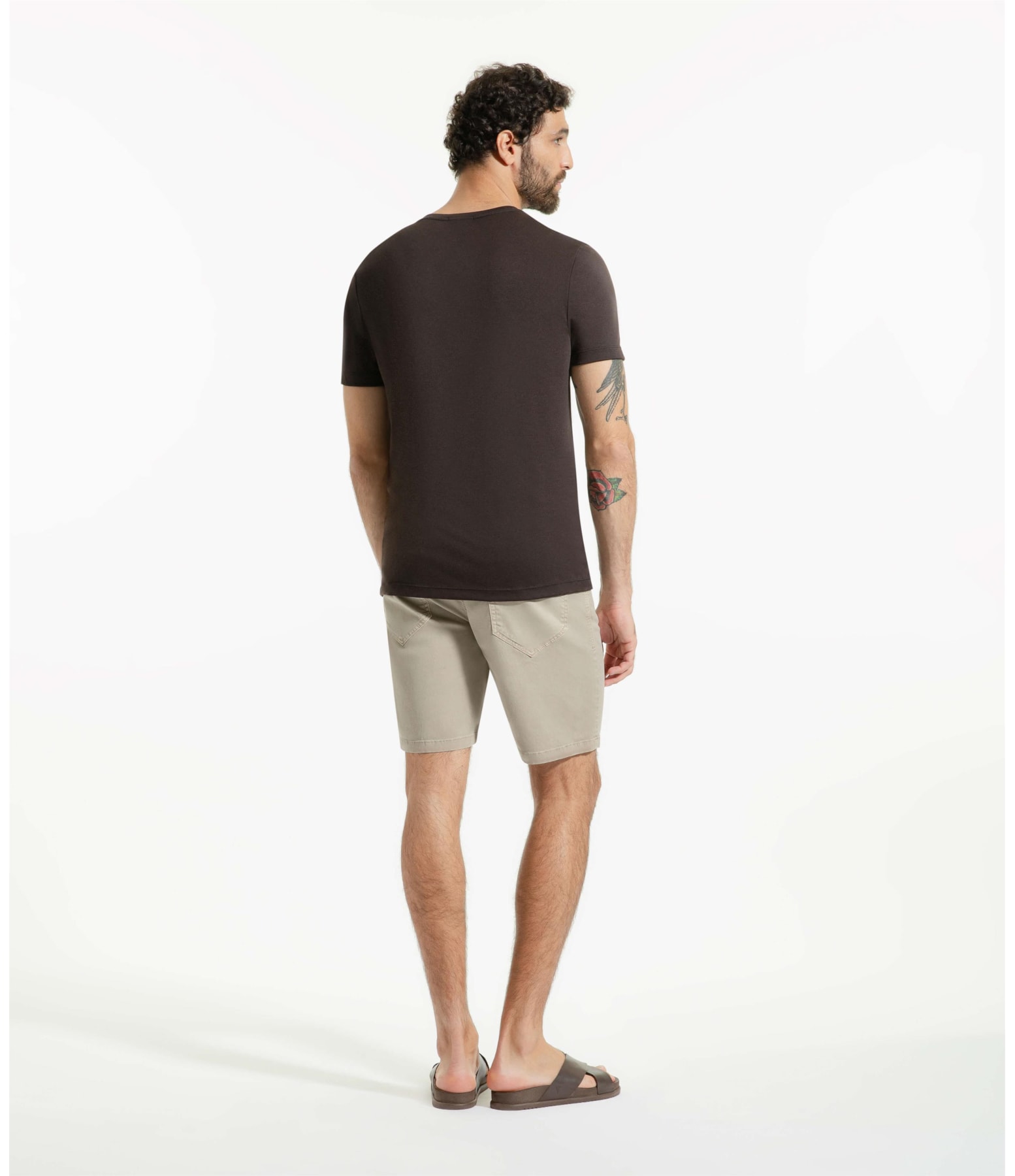 Bermuda Five Pockets Sarja Classic Husk