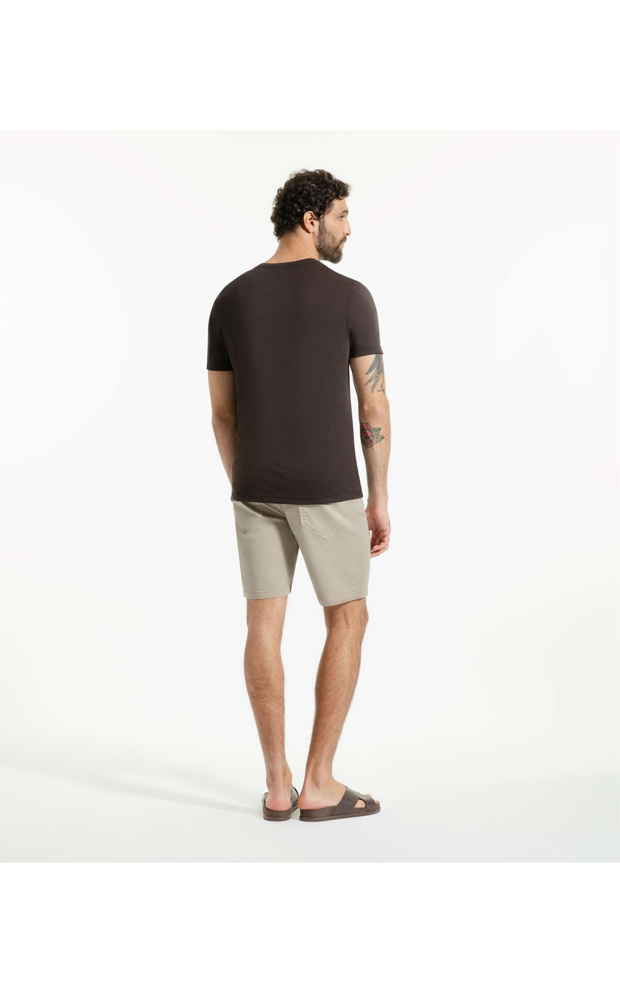 Bermuda Five Pockets Sarja Classic Husk