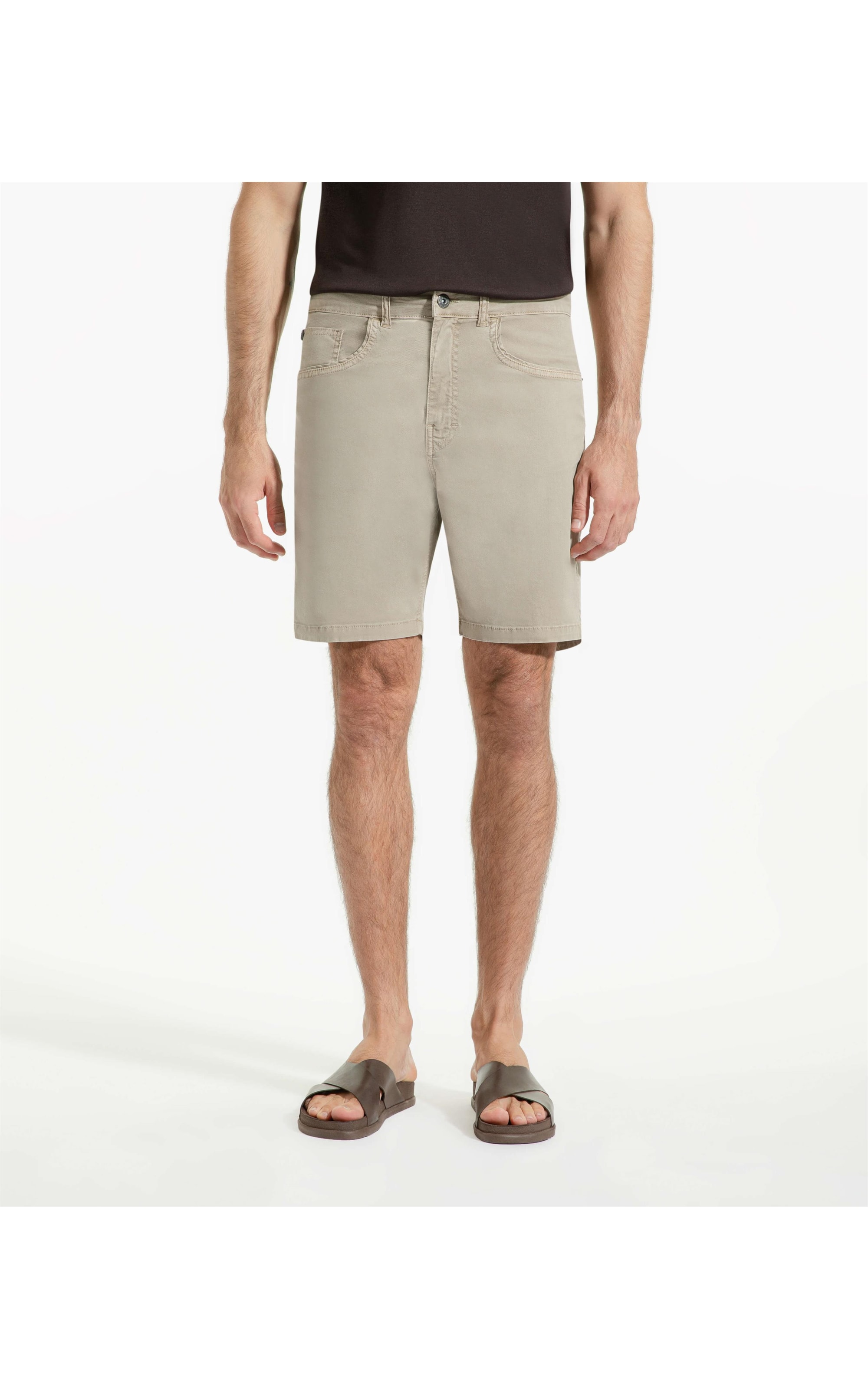 Bermuda Five Pockets Sarja Classic Husk