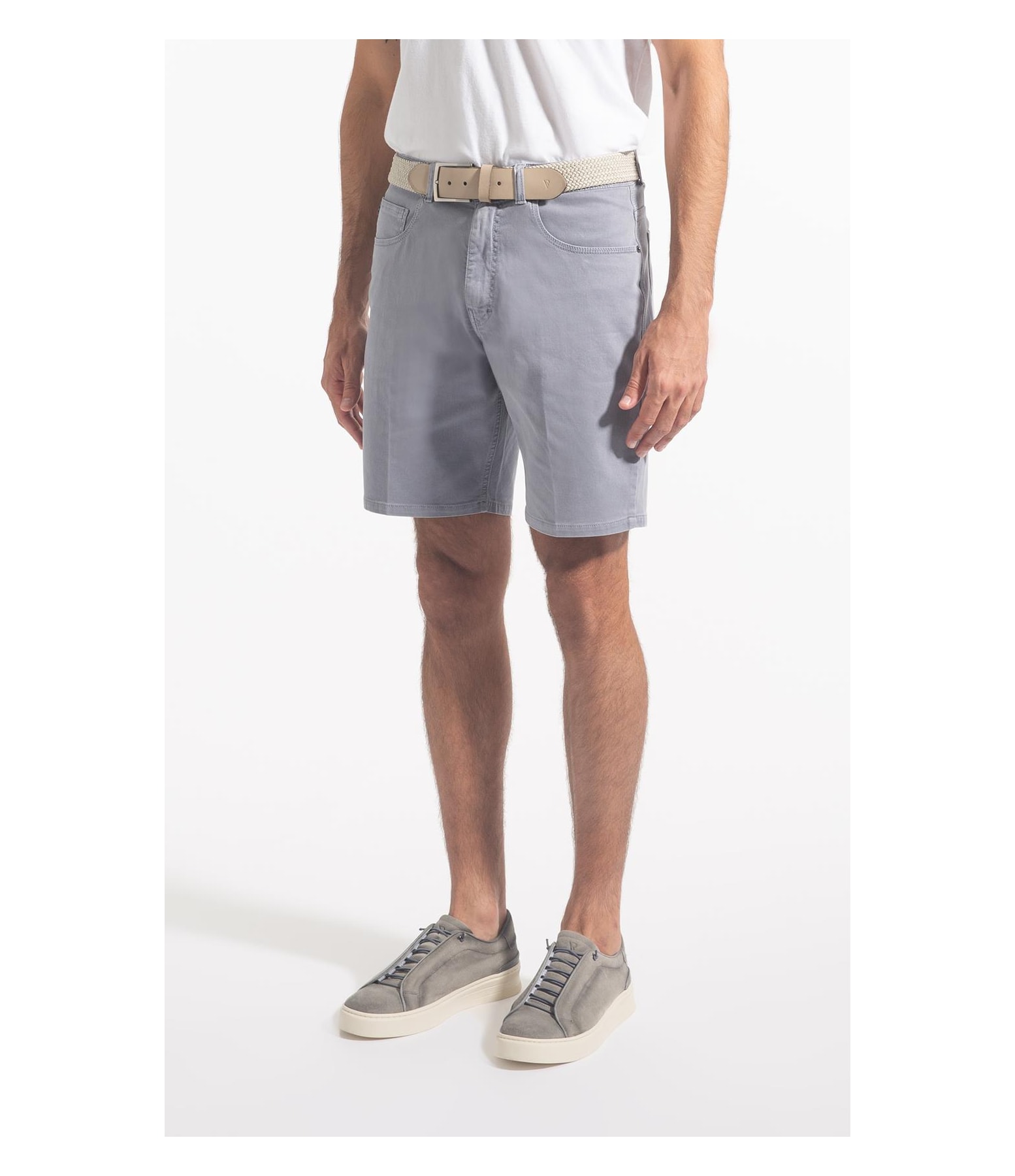 Bermuda Jogging Color Classic Blue Vintage