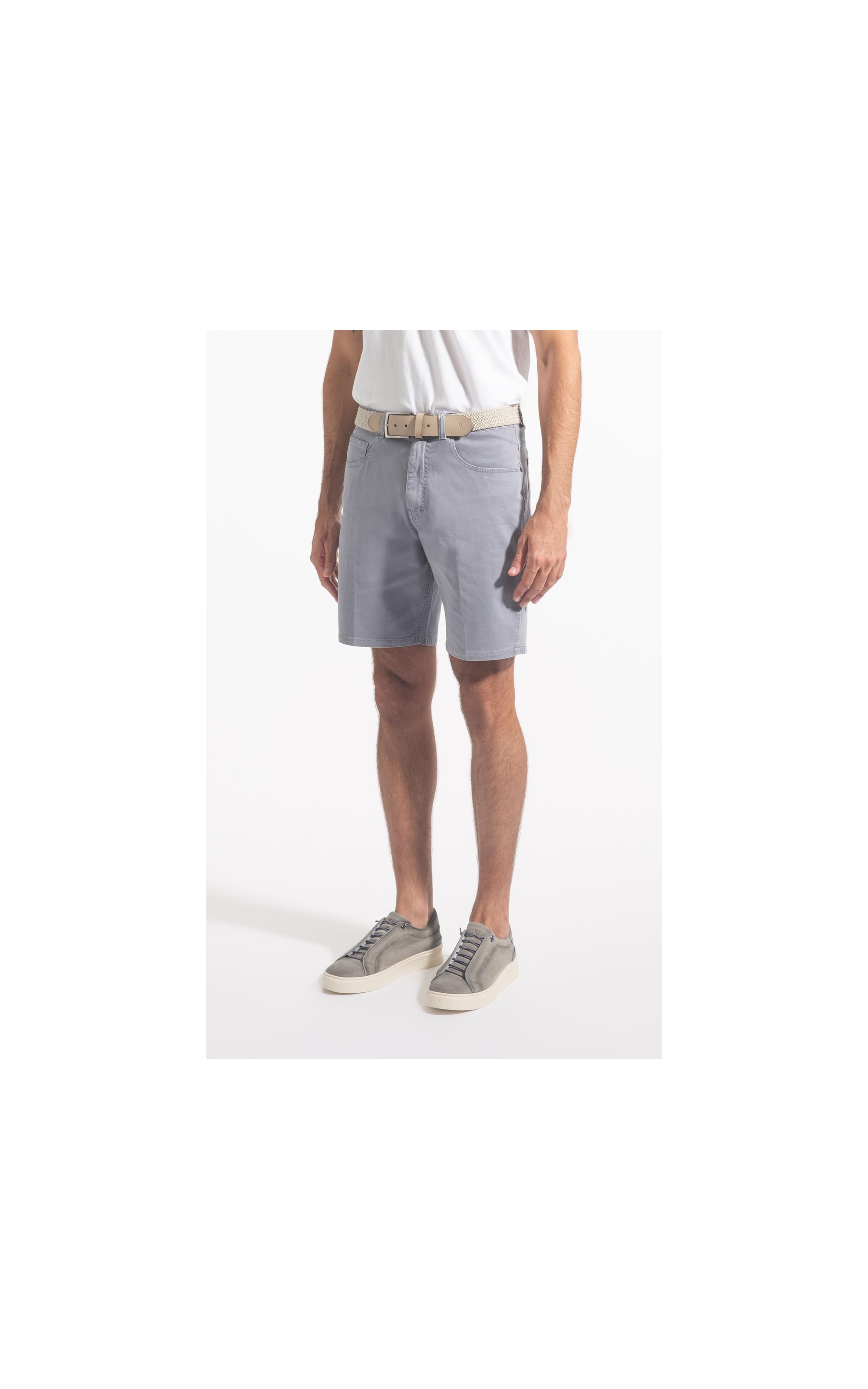 Bermuda Jogging Color Classic Blue Vintage