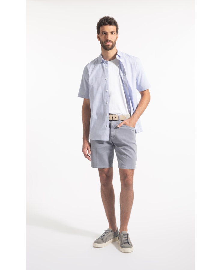 Bermuda Jogging Color Classic Blue Vintage