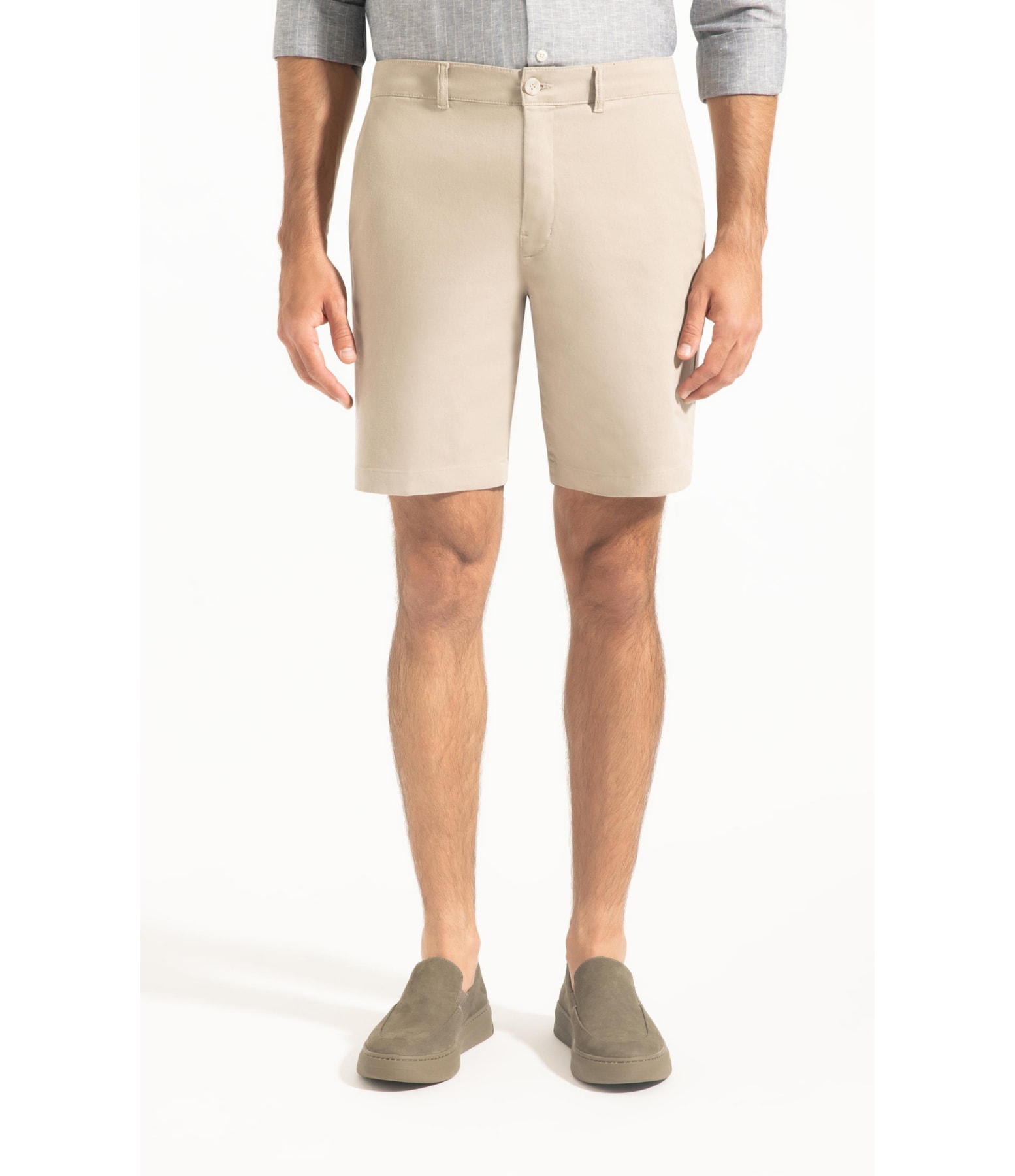 Bermuda Jogging Color Classic Chino Husk