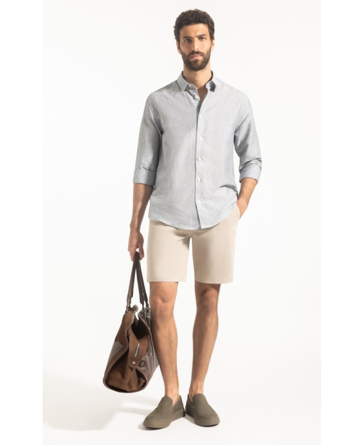 Bermuda Jogging Color Classic Chino Husk