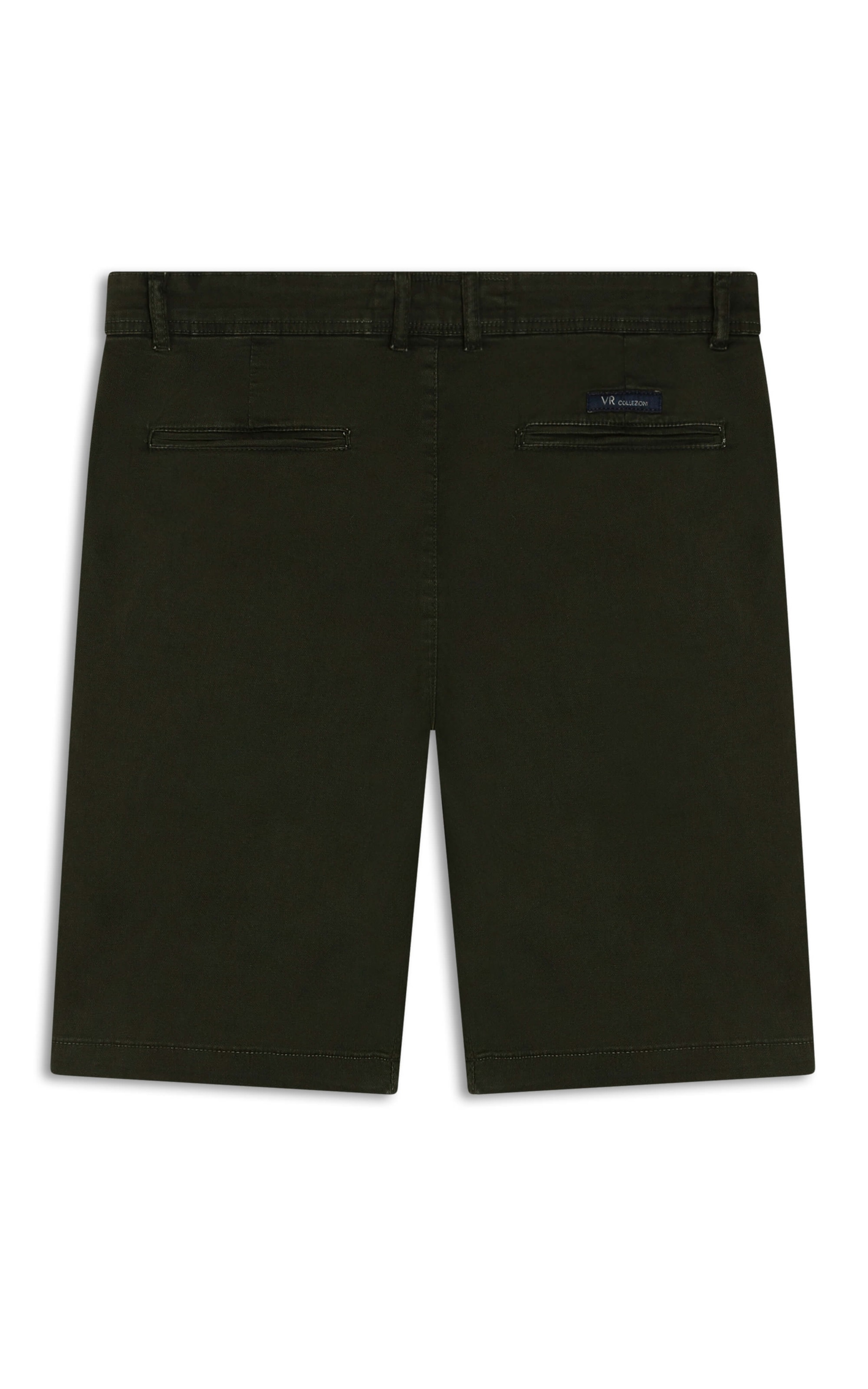 Bermuda Jogging Slim Rock Chino Verde Militar