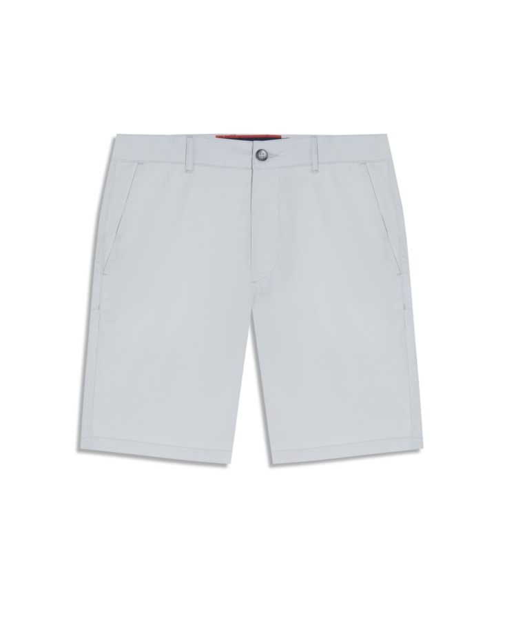 Bermuda Kraft Classic Chino Cinza Claro