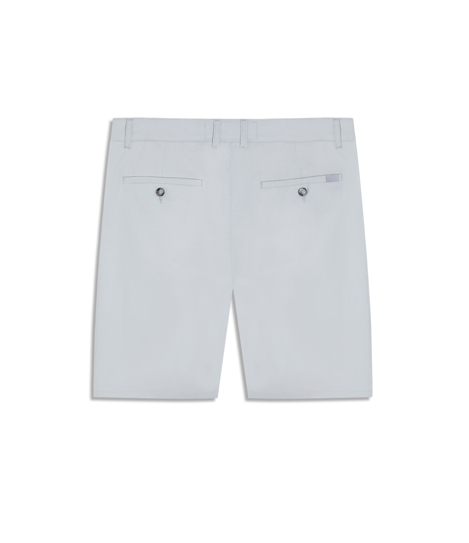 Bermuda Kraft Classic Chino Cinza Claro
