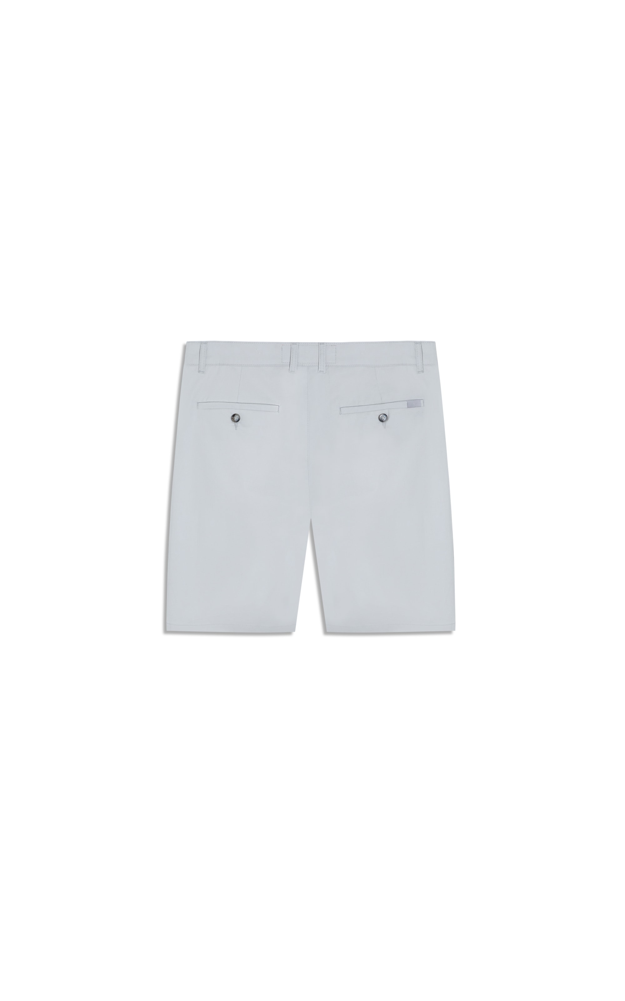 Bermuda Kraft Classic Chino Cinza Claro