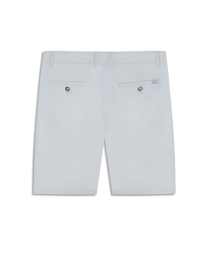 Bermuda Kraft Classic Chino Cinza Claro