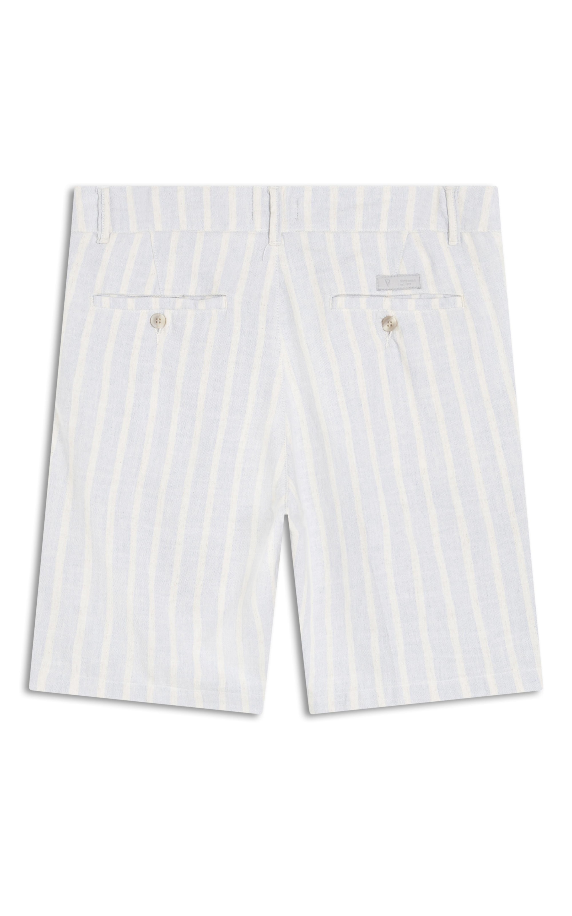 Bermuda Linho Chino Especial Azul Bic