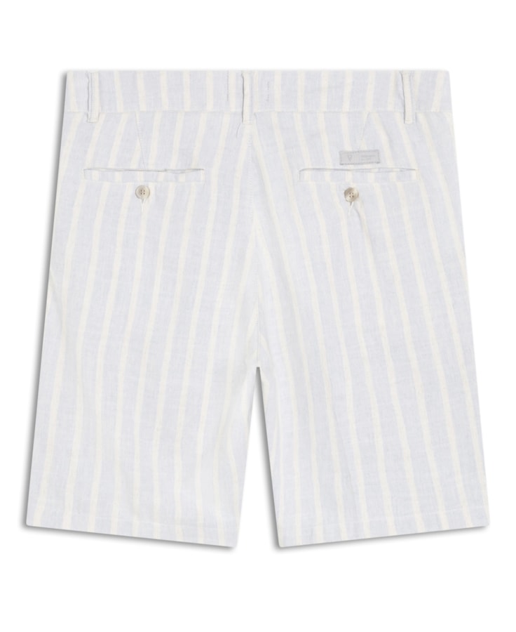 Bermuda Linho Chino Especial Azul Bic