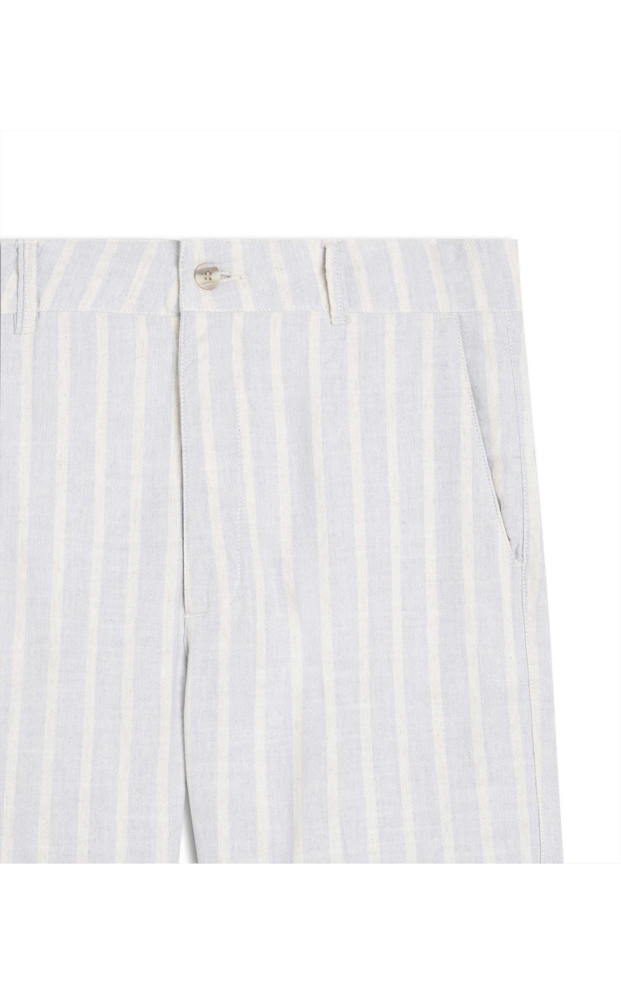 Bermuda Linho Chino Especial Azul Bic