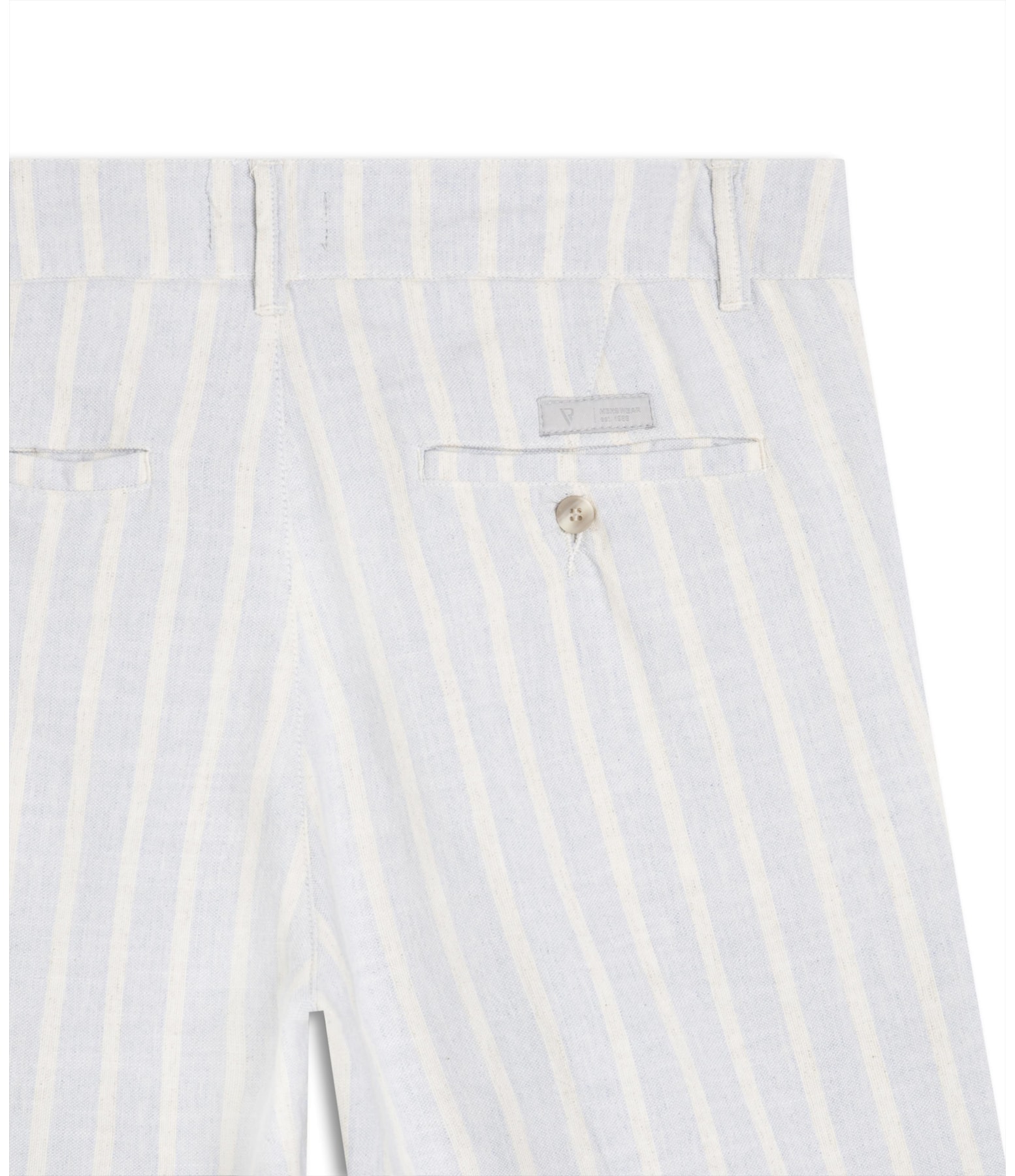 Bermuda Linho Chino Especial Azul Bic