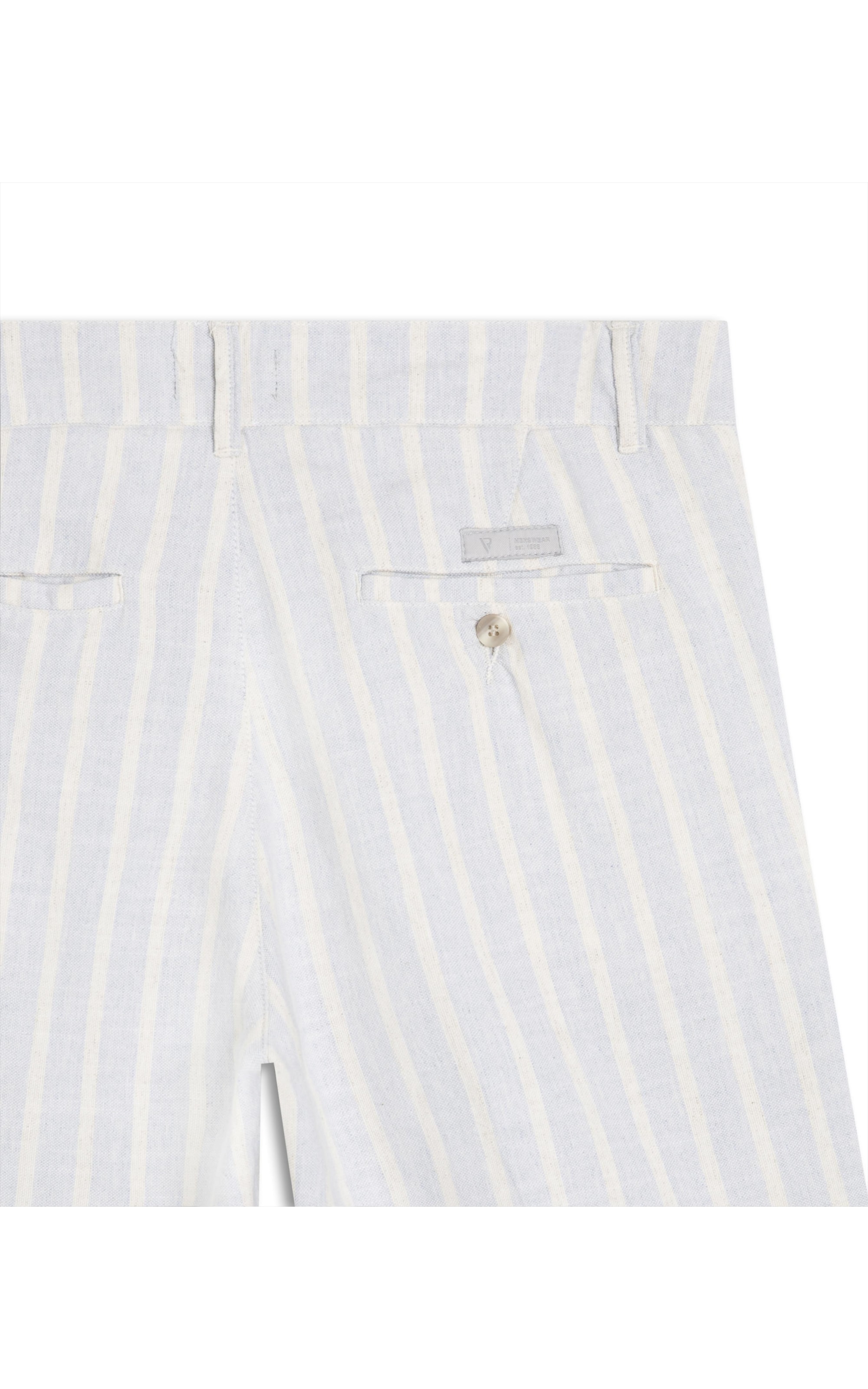 Bermuda Linho Chino Especial Azul Bic
