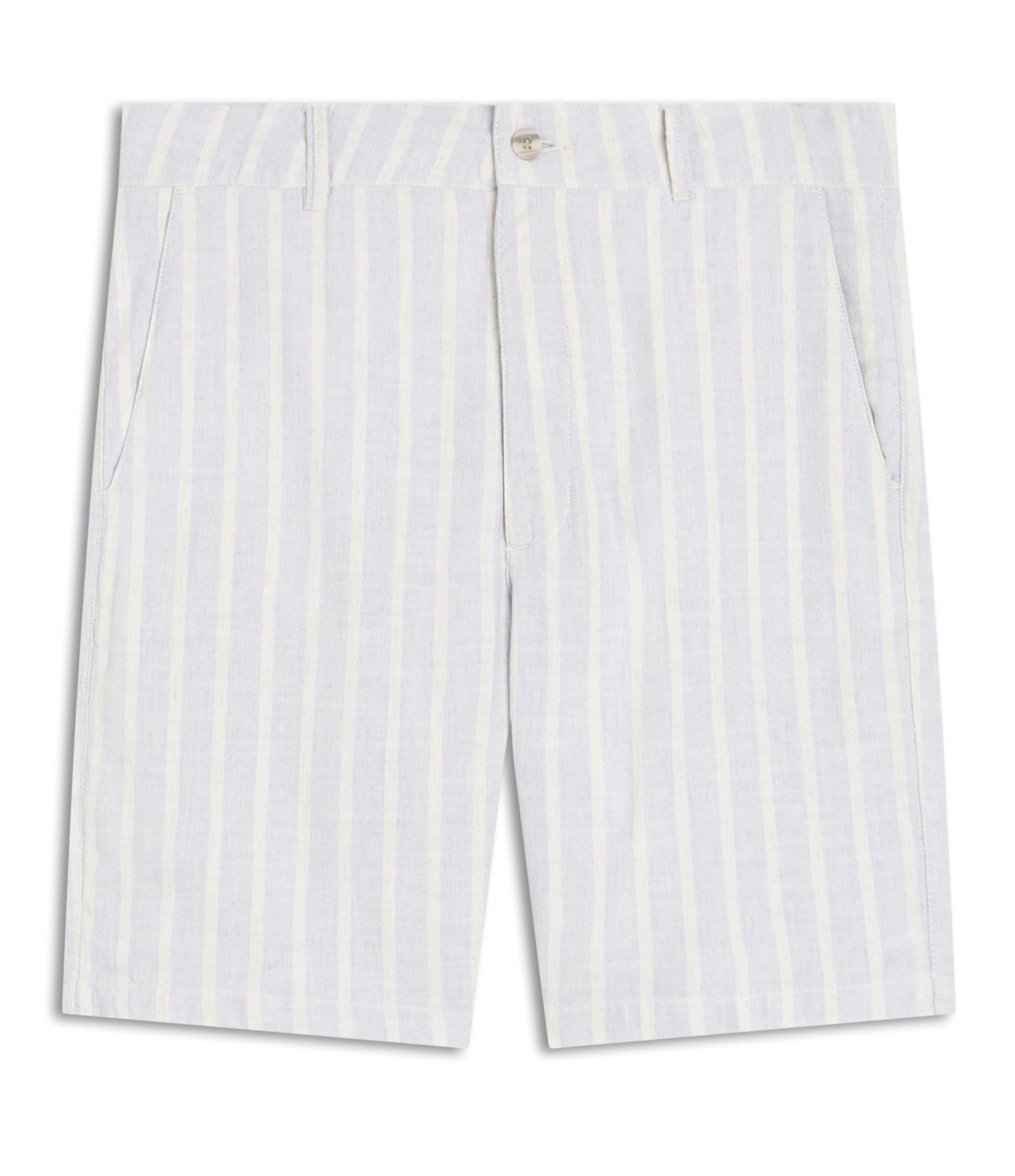 Bermuda Linho Chino Especial Azul Bic