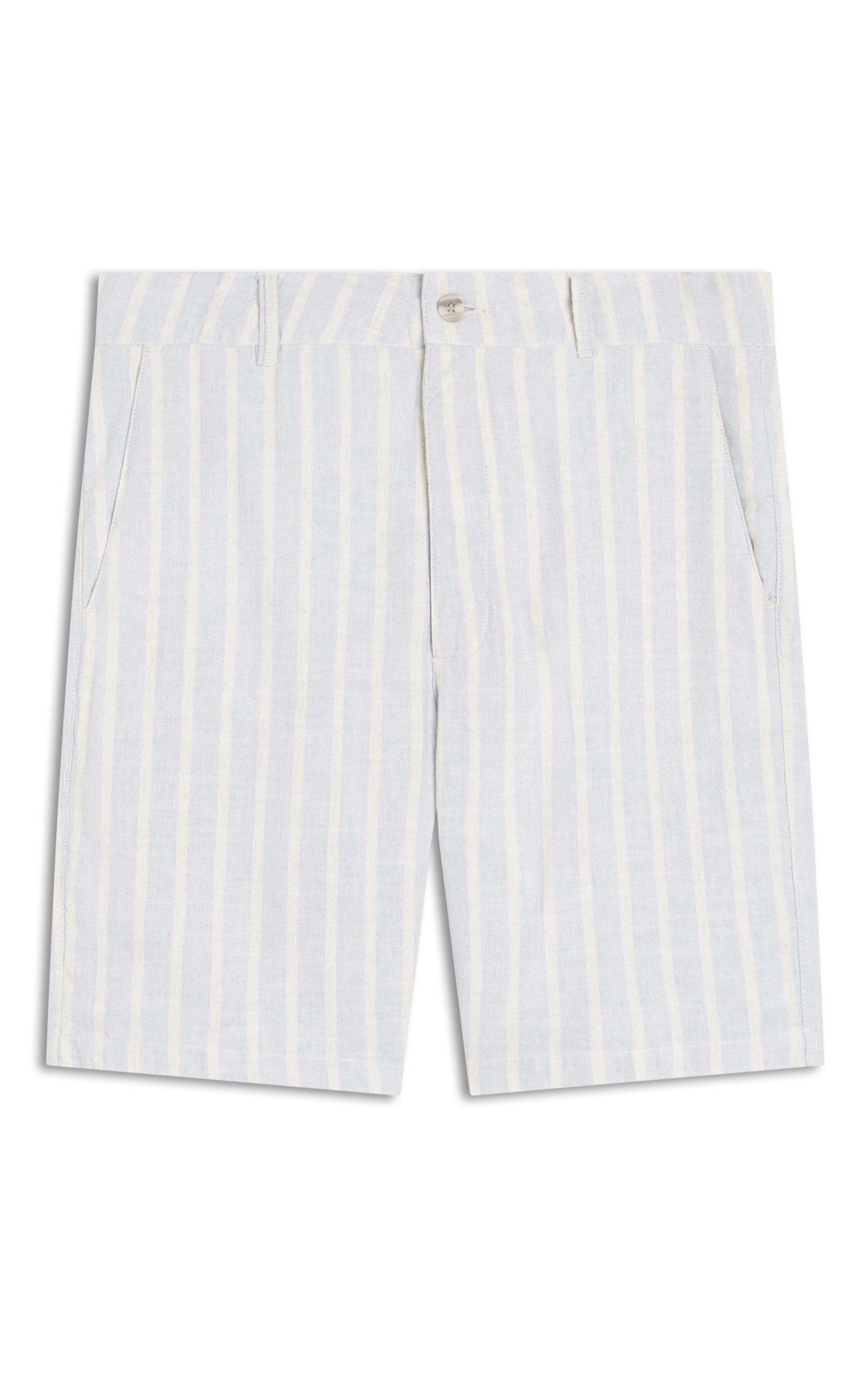 Bermuda Linho Chino Especial Azul Bic