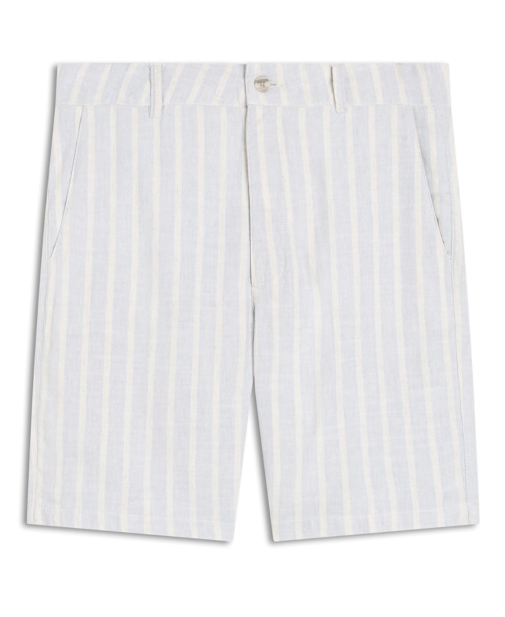Bermuda Linho Chino Especial Azul Bic