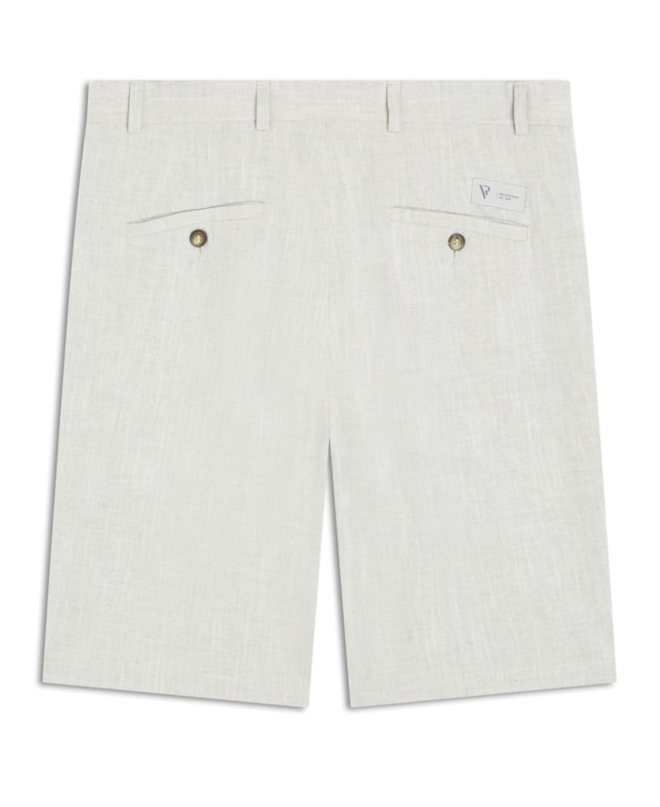 Bermuda Linho Flame Cinza Claro