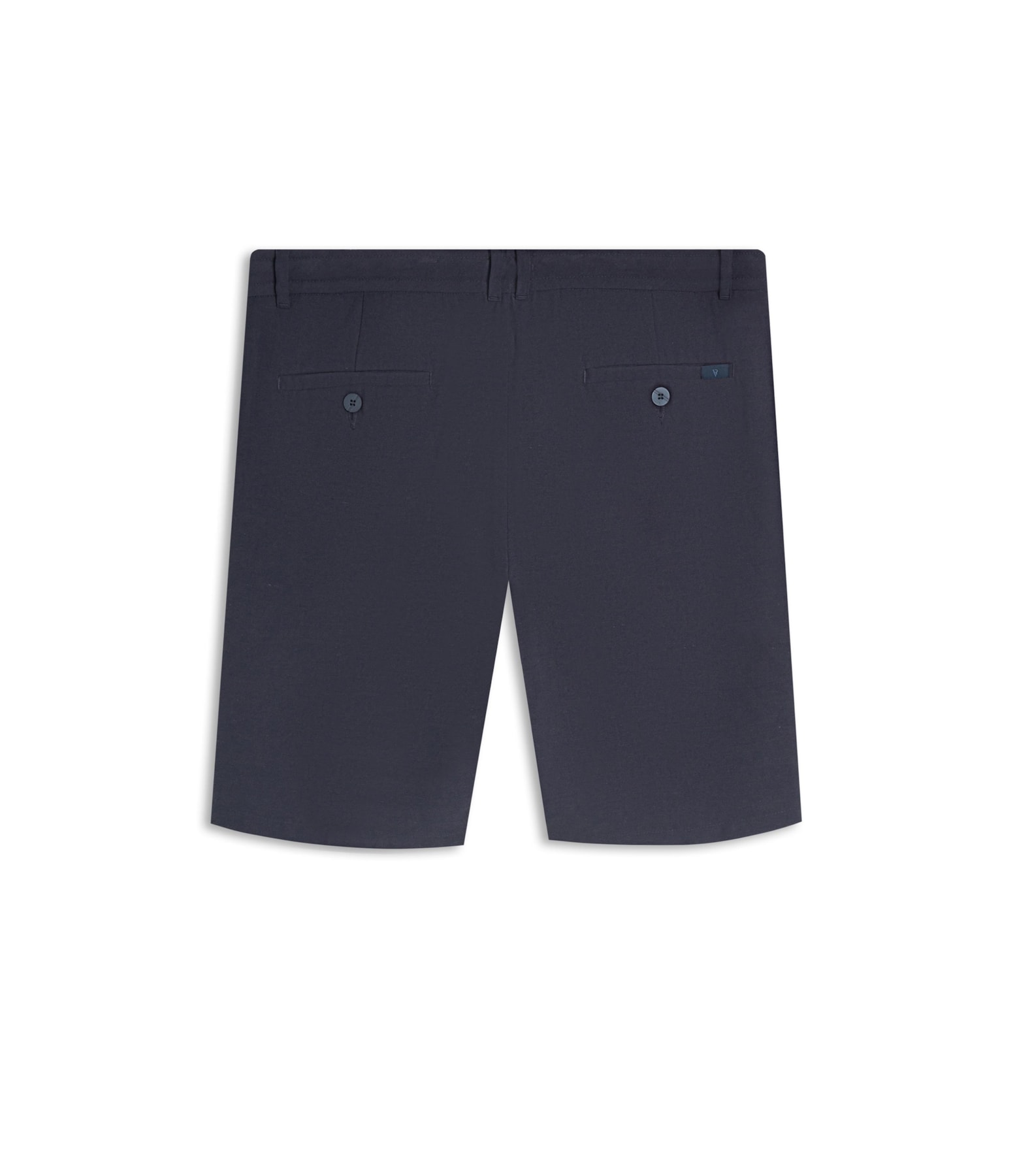 Bermuda Linho Marant Dark Navy