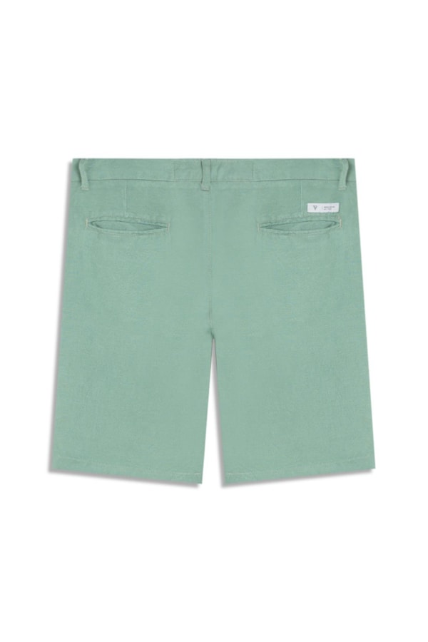 Bermuda Linho Tolit Rock Chino Verde Claro