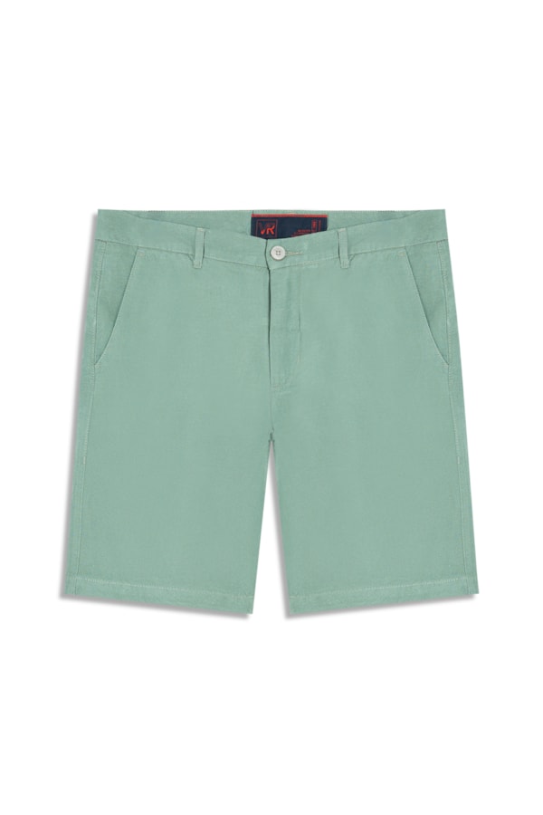 Bermuda Linho Tolit Rock Chino Verde Claro