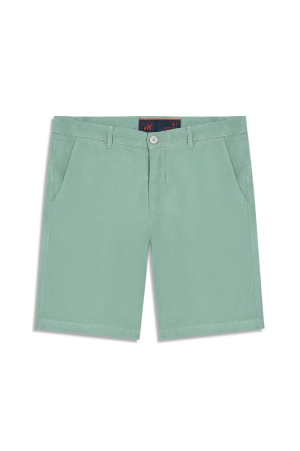 Bermuda Linho Tolit Rock Chino Verde Claro