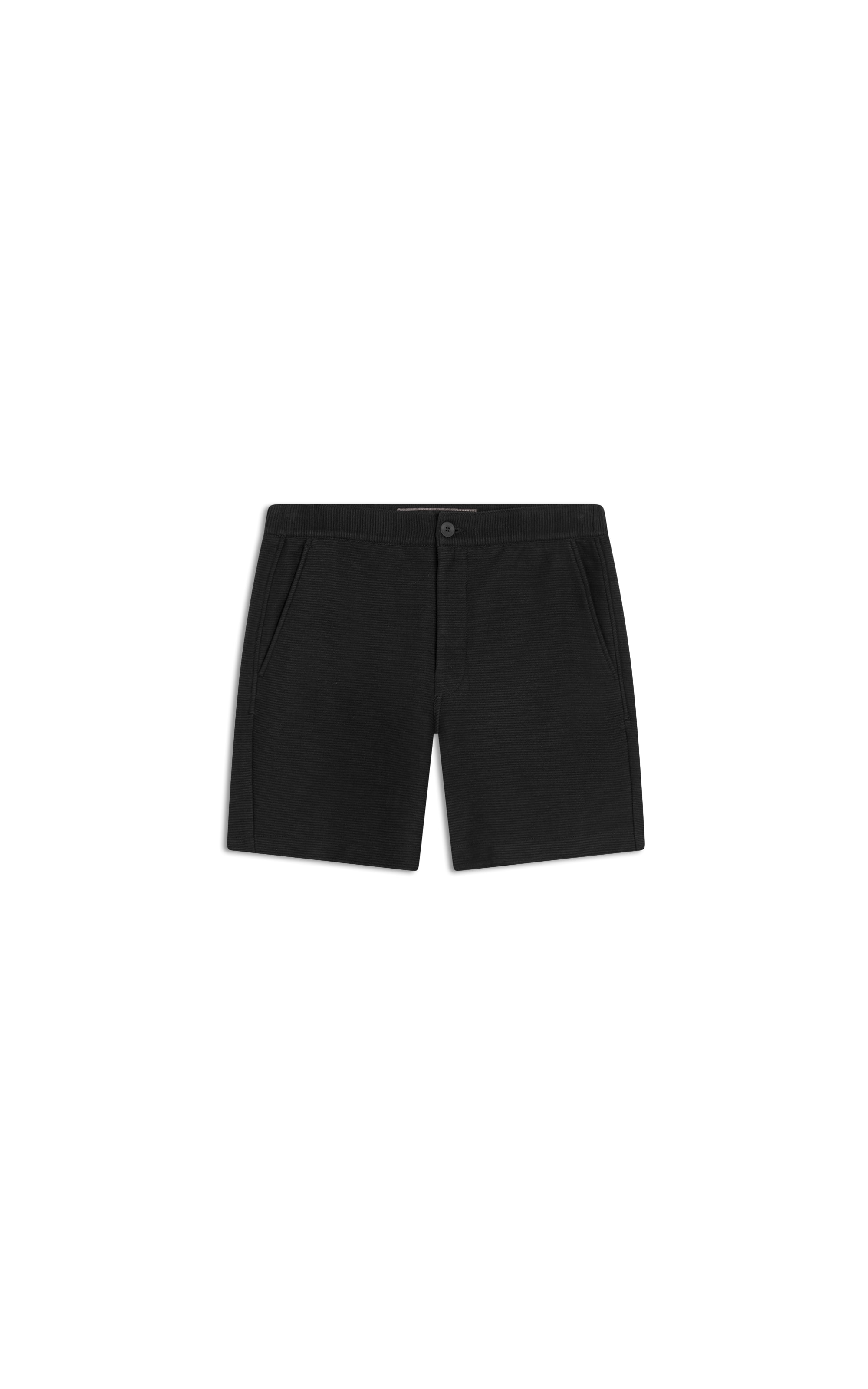 Bermuda Malha Texture Hawaii Preto