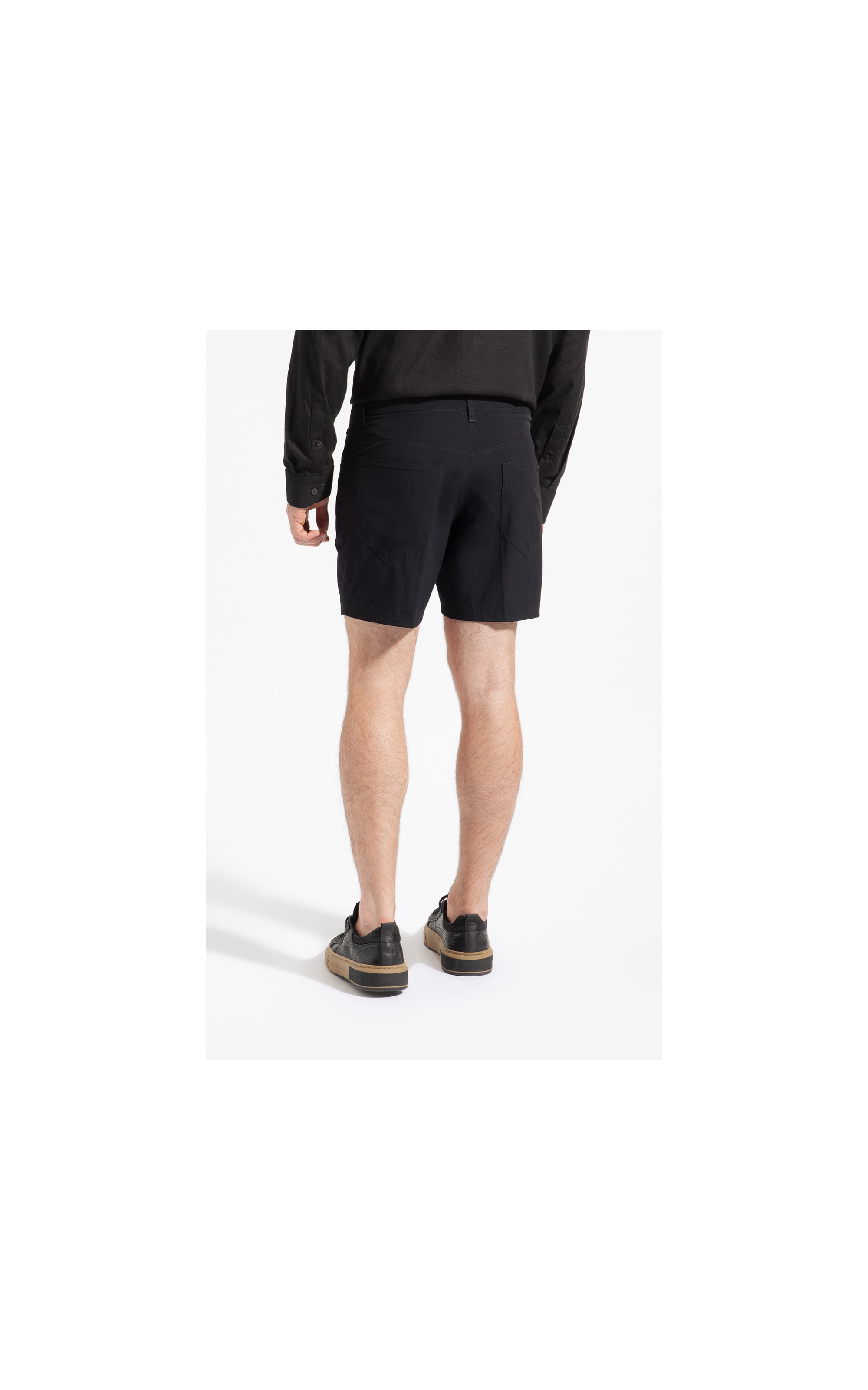 Bermuda New York Stretch Preto