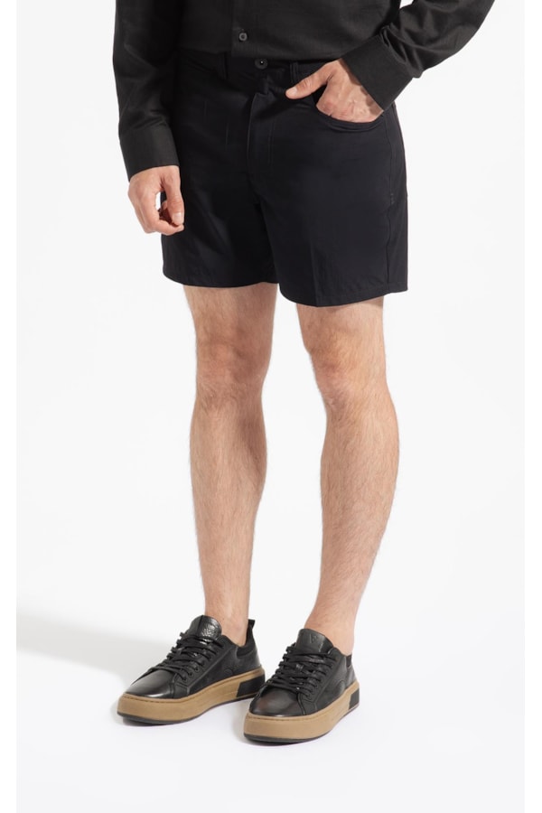 Bermuda New York Stretch Preto