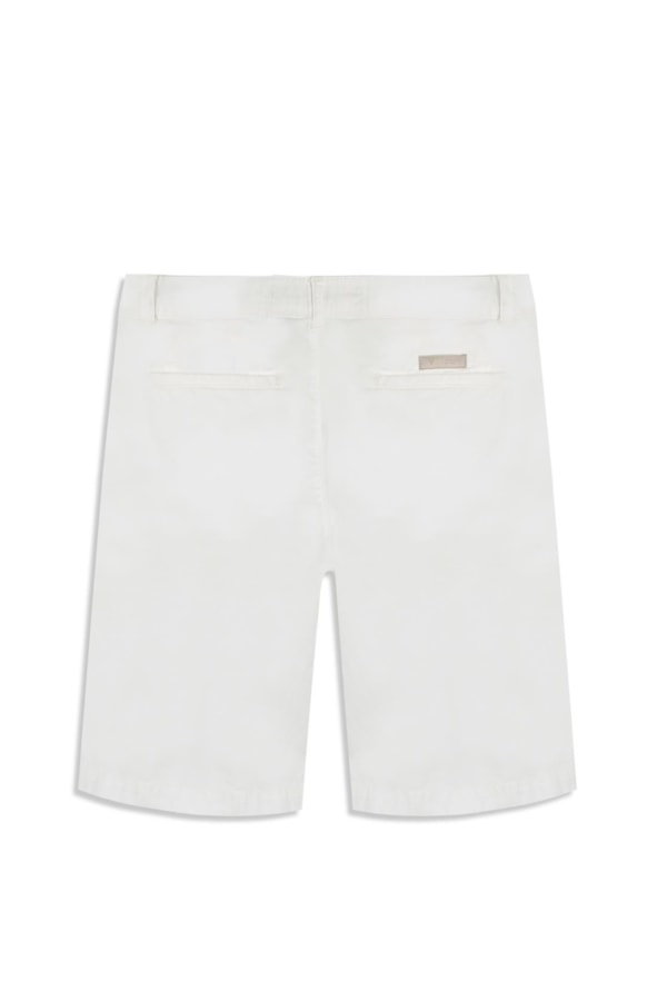Bermuda Piece Dyelong Chino Branco