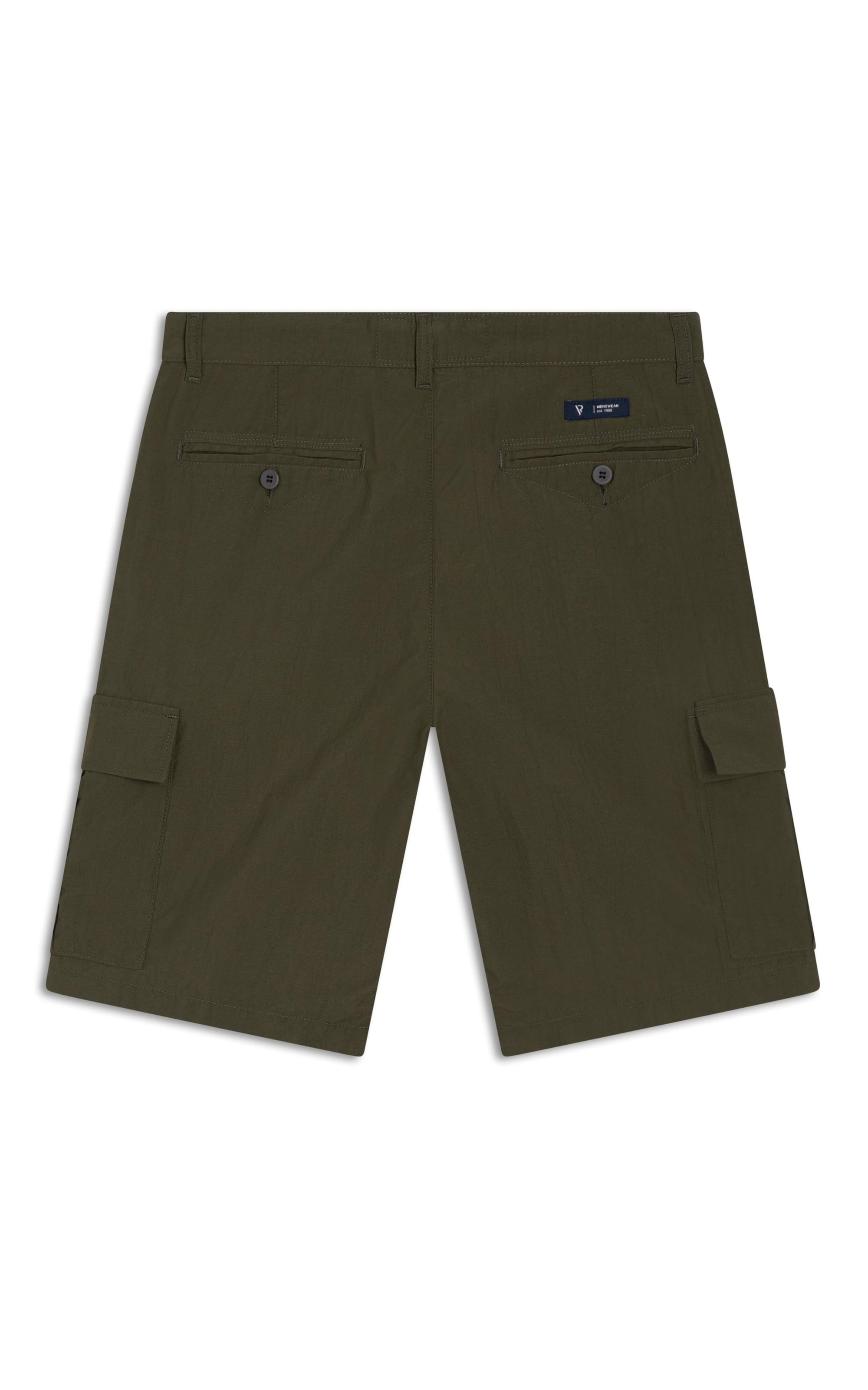 Bermuda Rock Bolso Cargo Verde Militar
