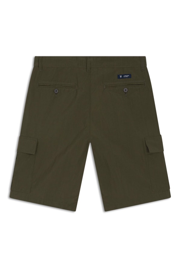 Bermuda Rock Bolso Cargo Verde Militar
