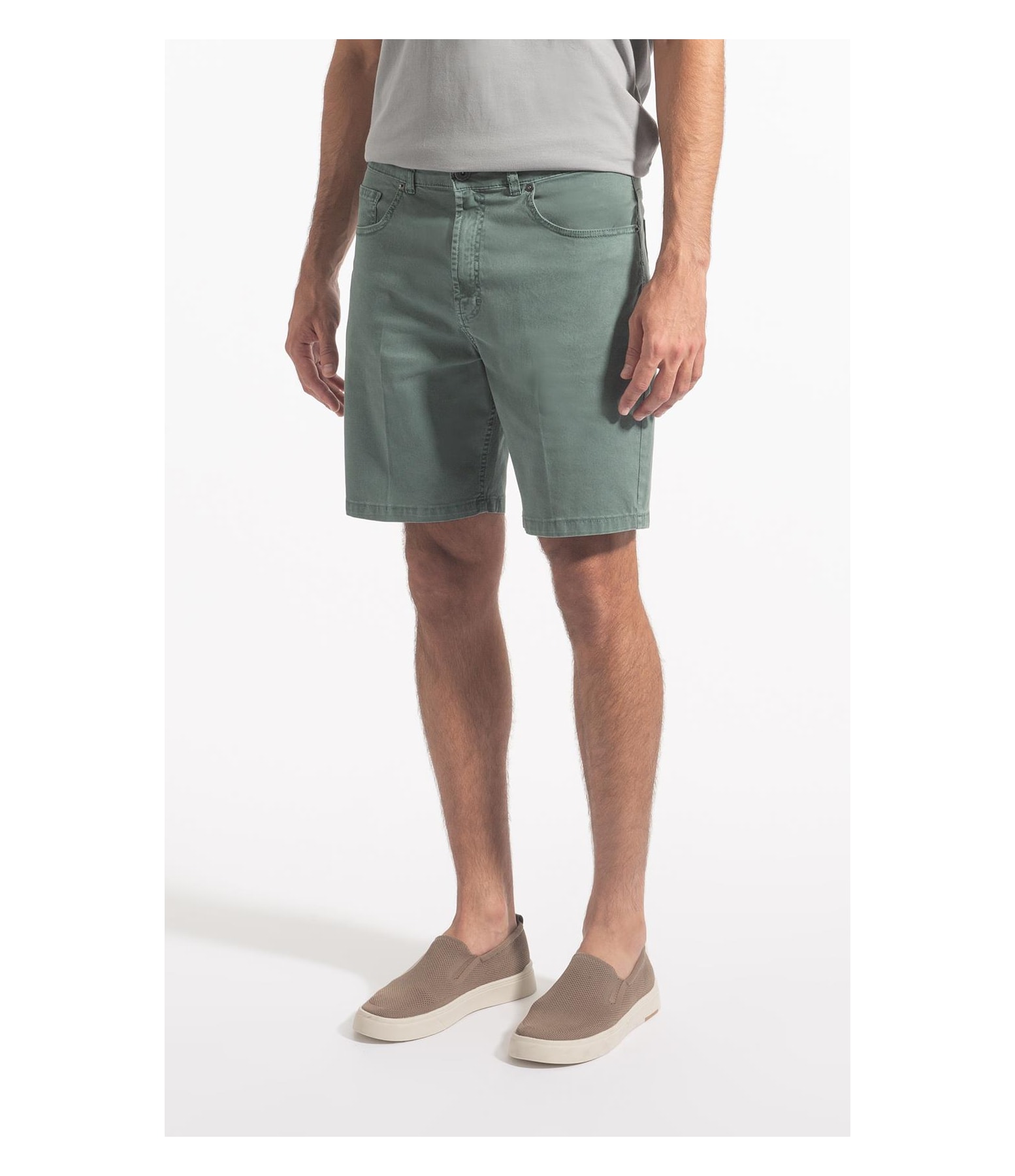 Bermuda Sarja Rain Classic Verde Army