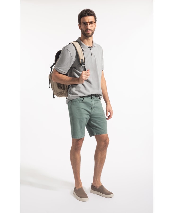 Bermuda Sarja Rain Classic Verde Army