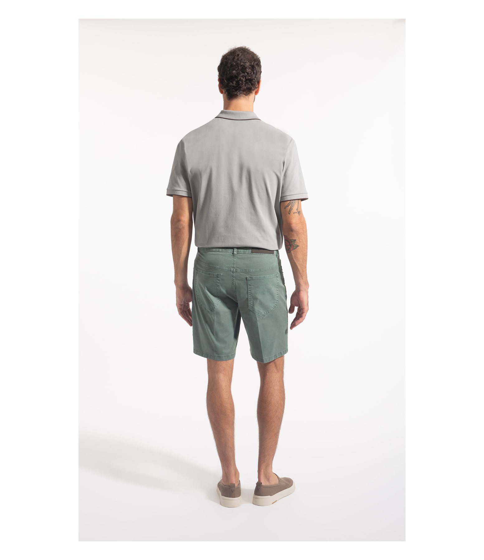 Bermuda Sarja Rain Classic Verde Army