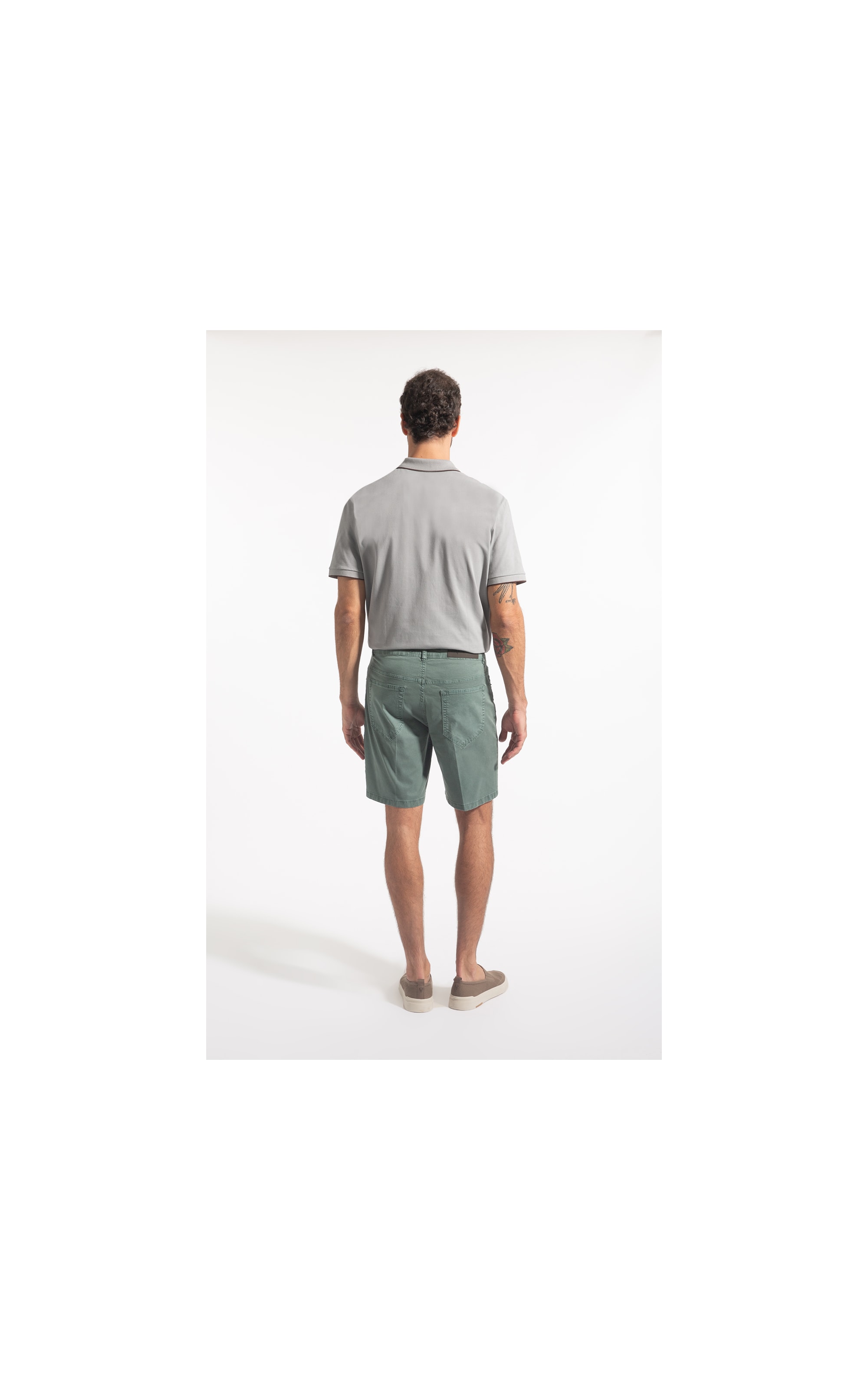 Bermuda Sarja Rain Classic Verde Army