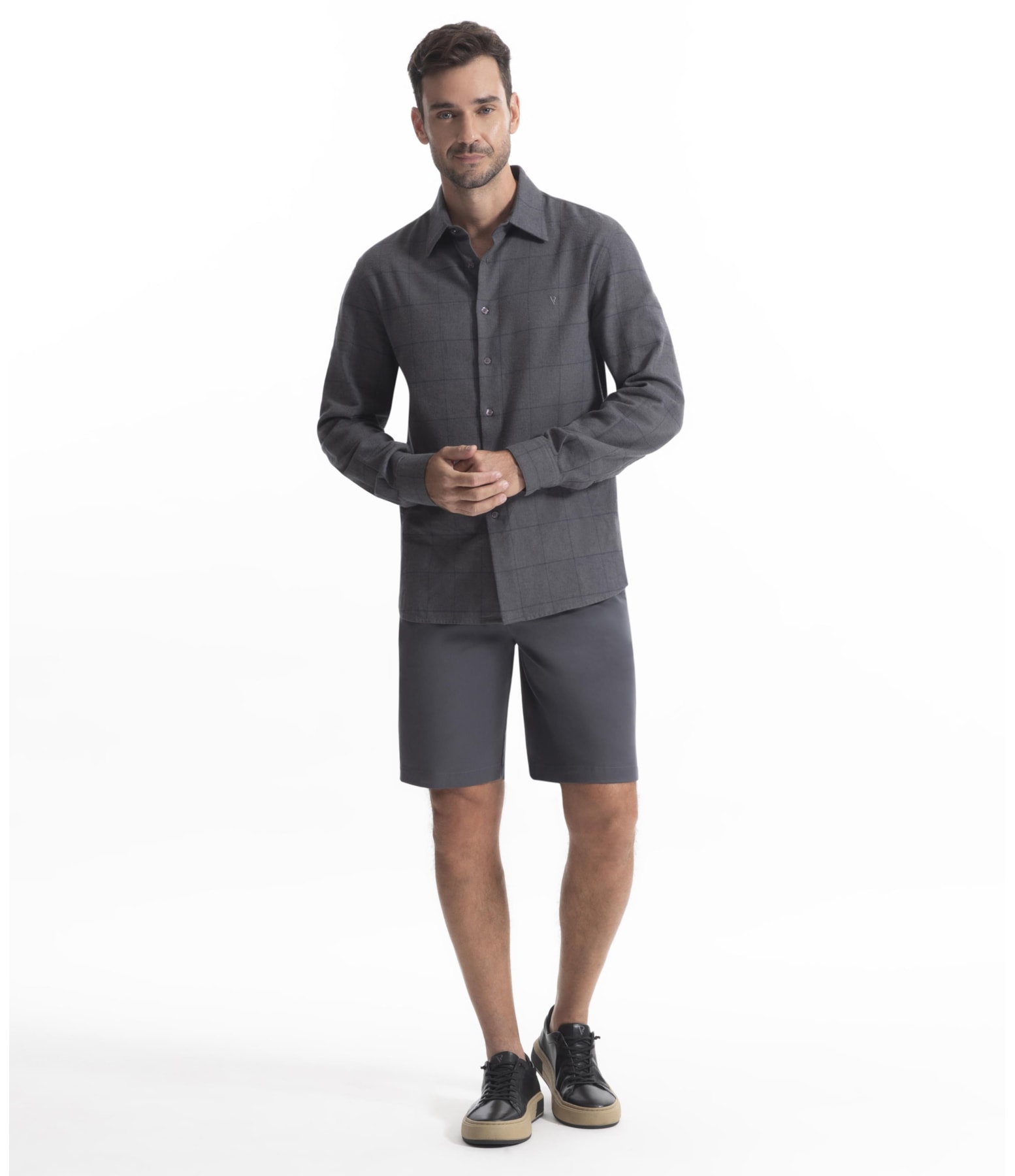 Bermuda Setta Chino Grafite