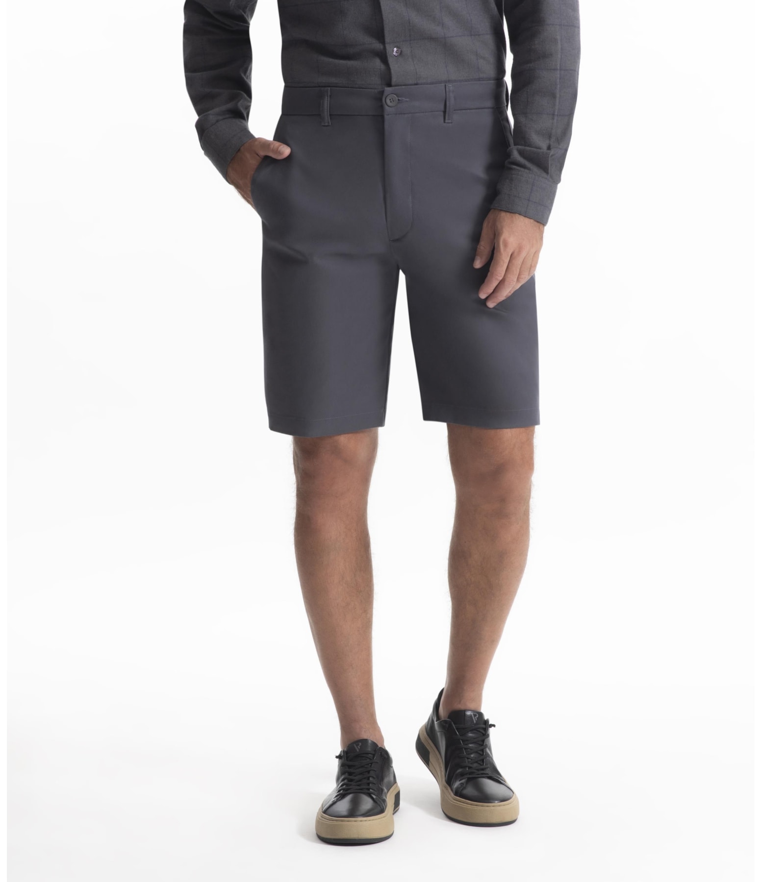 Bermuda Setta Chino Grafite